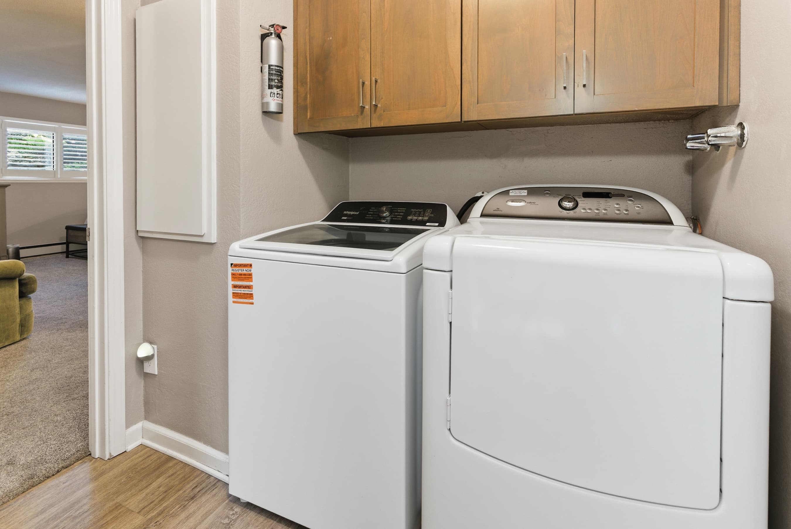 Washer and Dryer