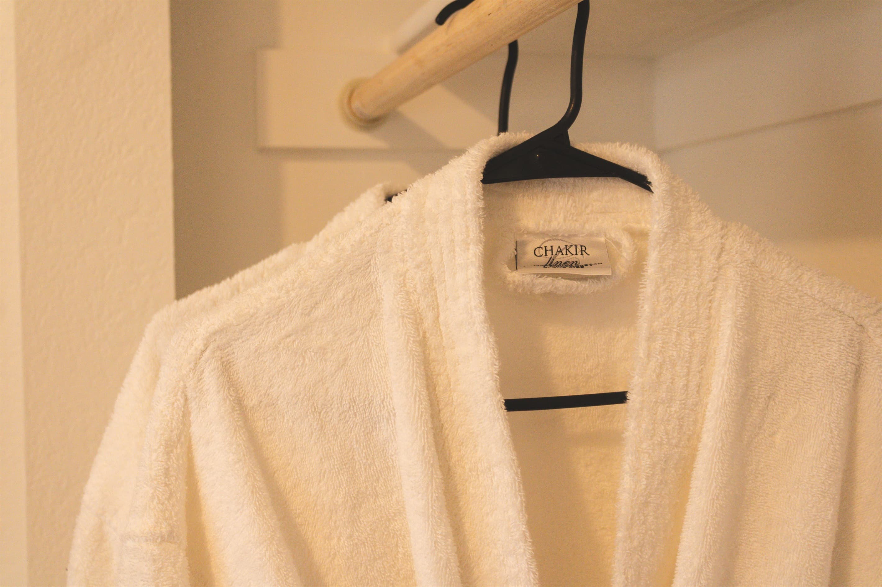 2 Robes in each bedroom for use in the sauna