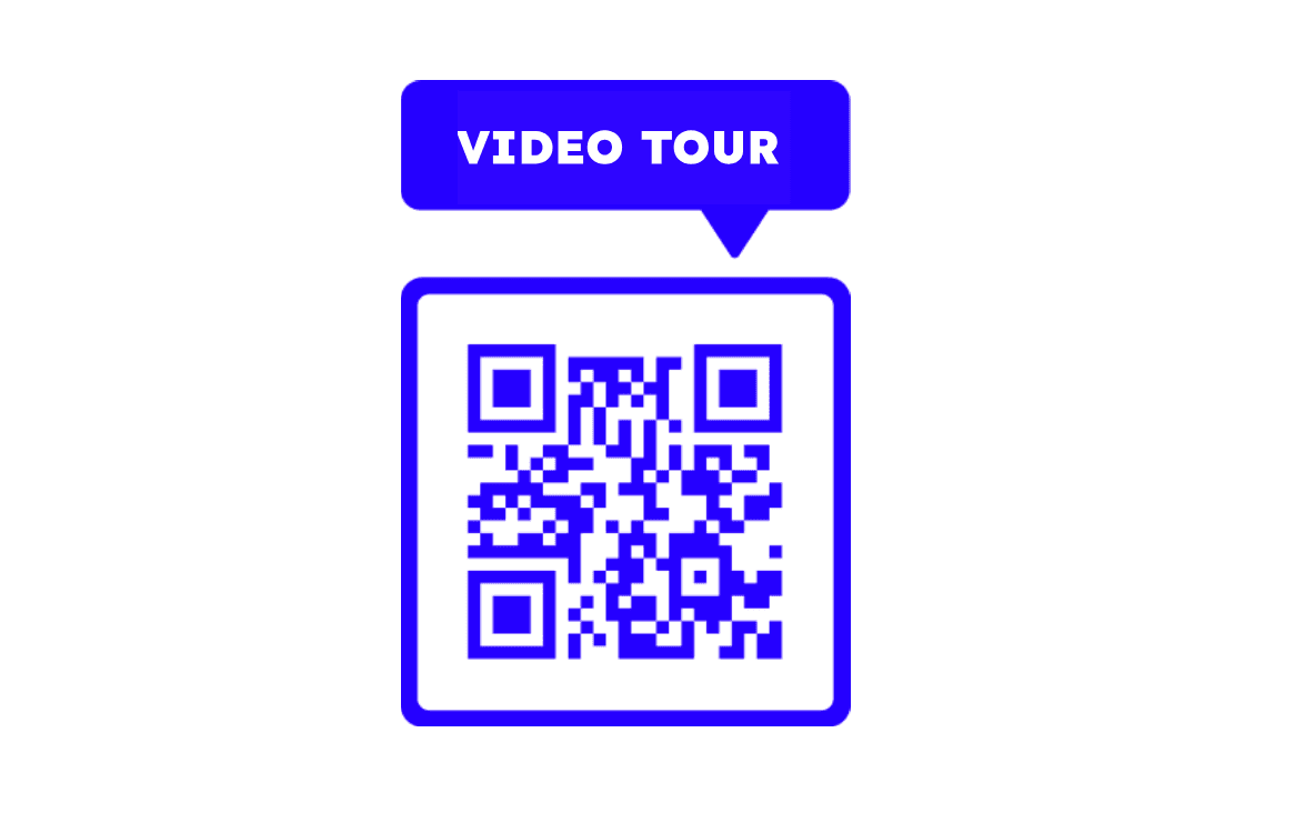 Scan this QR code to take a Video tour of the space!