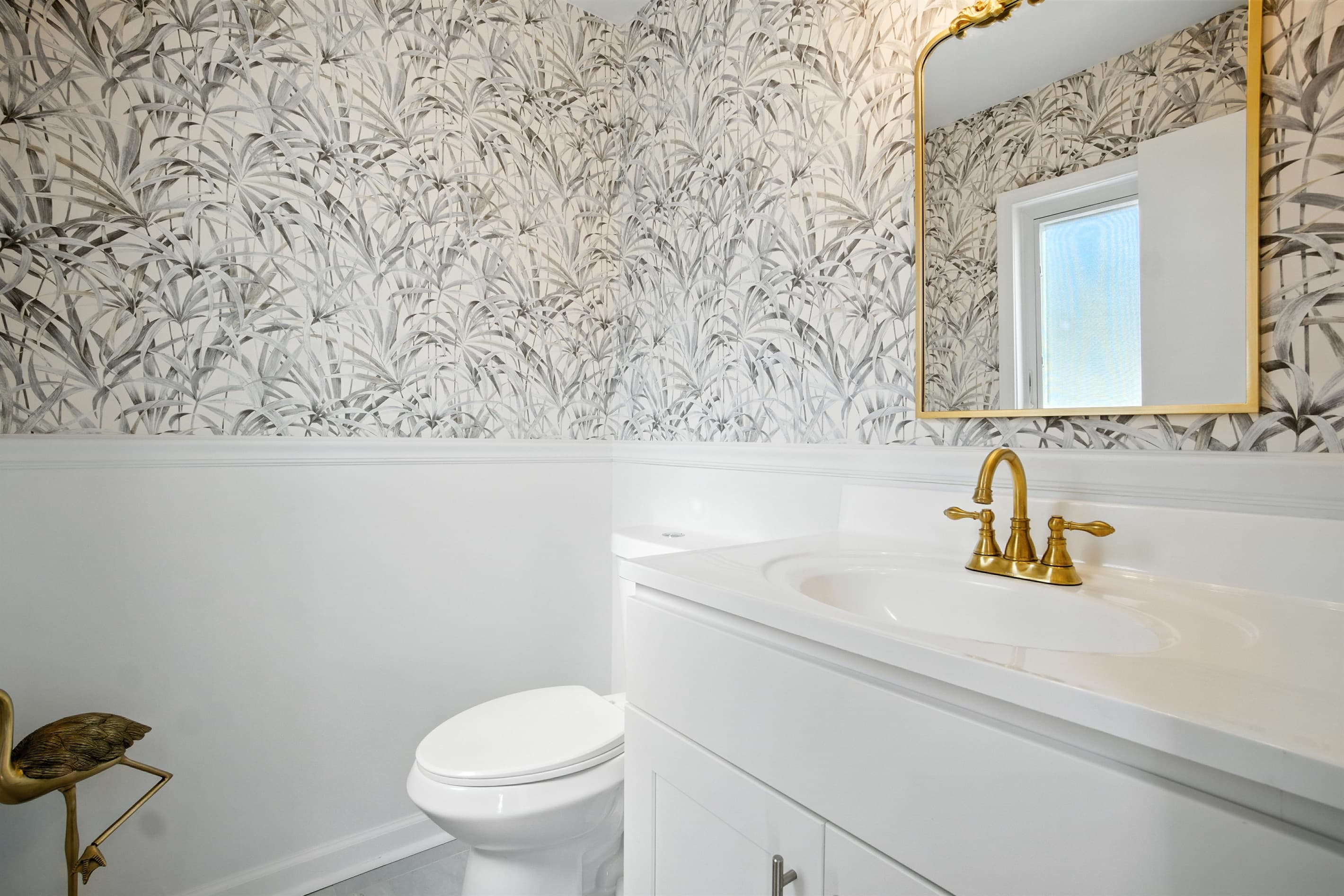 Half-Bath on the main level, right by the main entrance