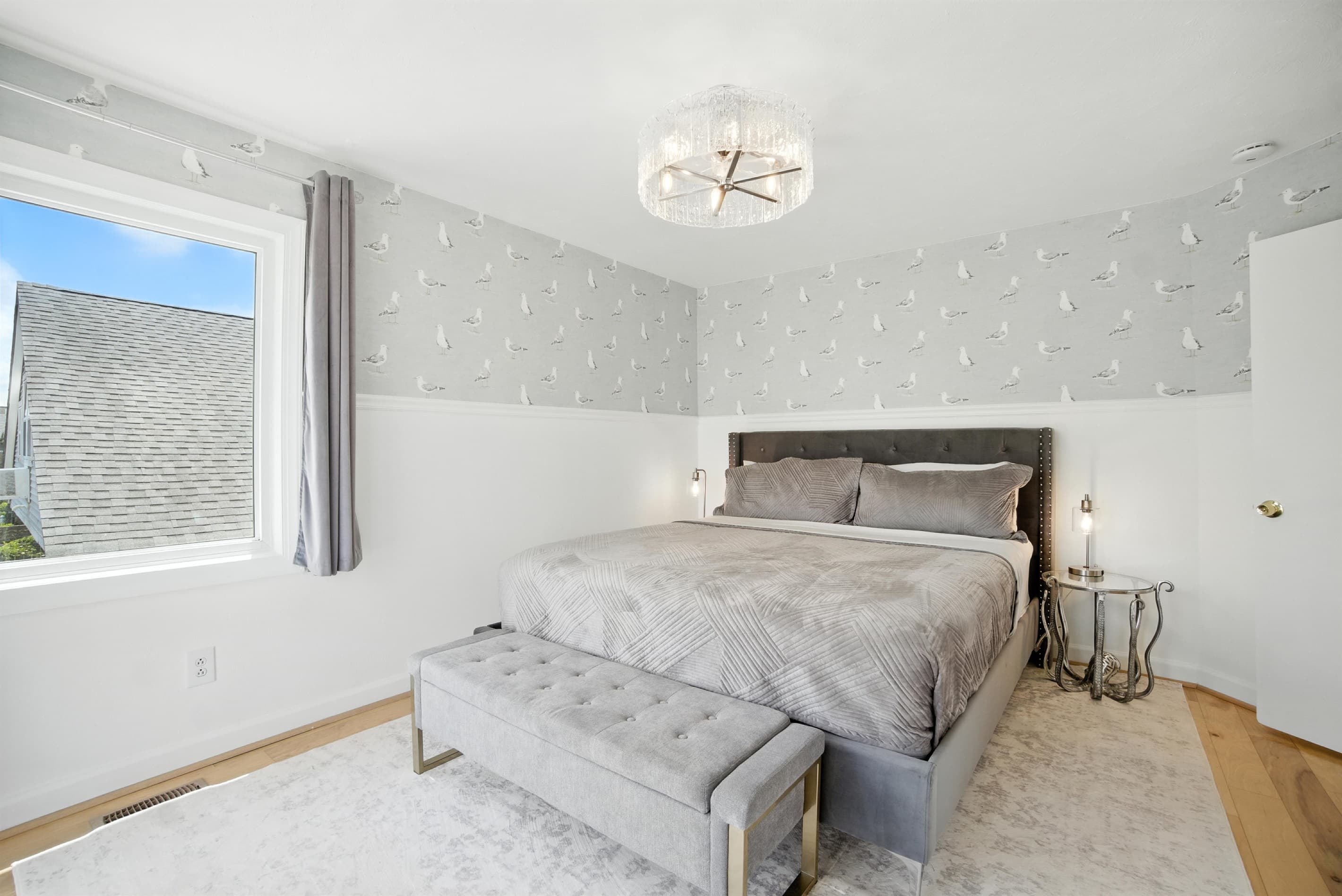 Bedroom #2 has a Cal King size bed