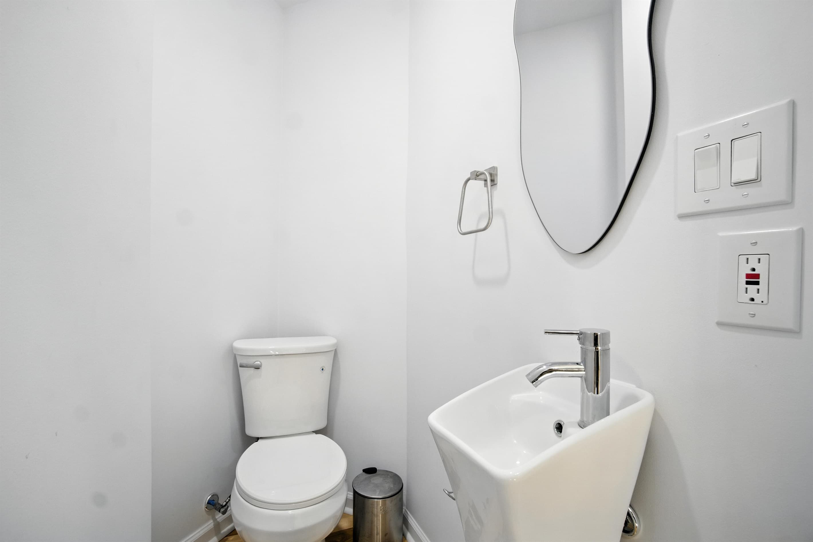 Half-Bath on the second floor of Unit A