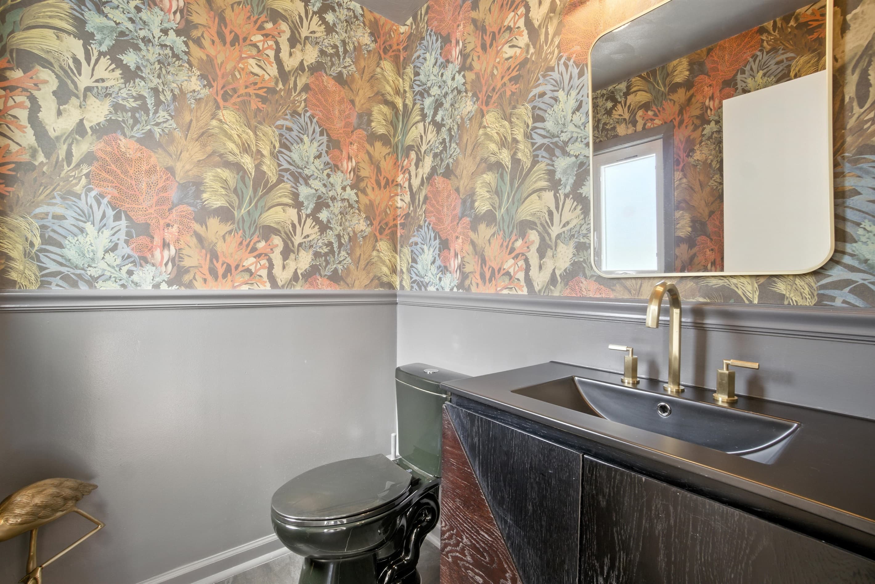 Half-Bath on the main level, right by the main entrance of Unit A