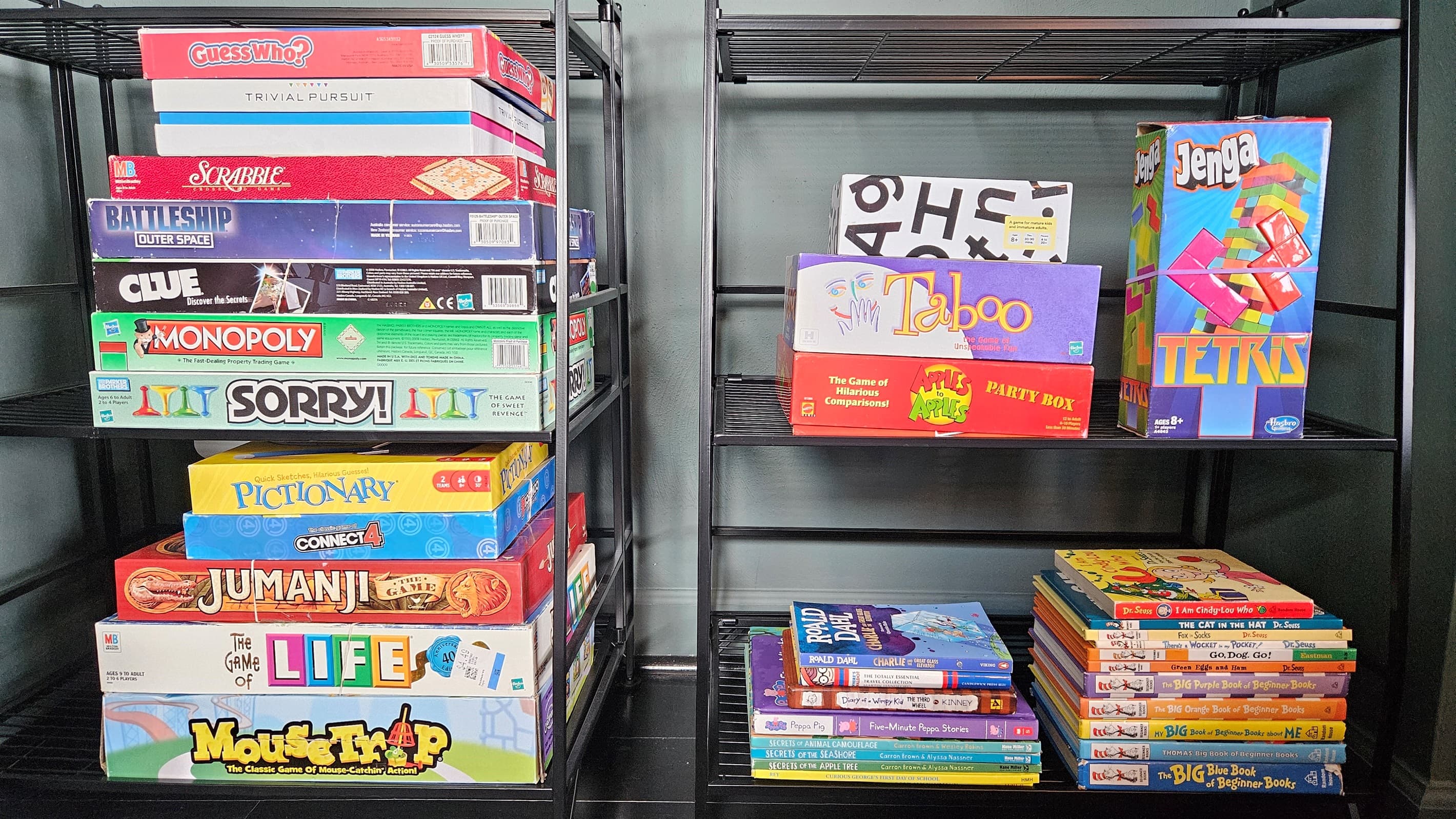Enjoy a variety of Board Games in Unit A