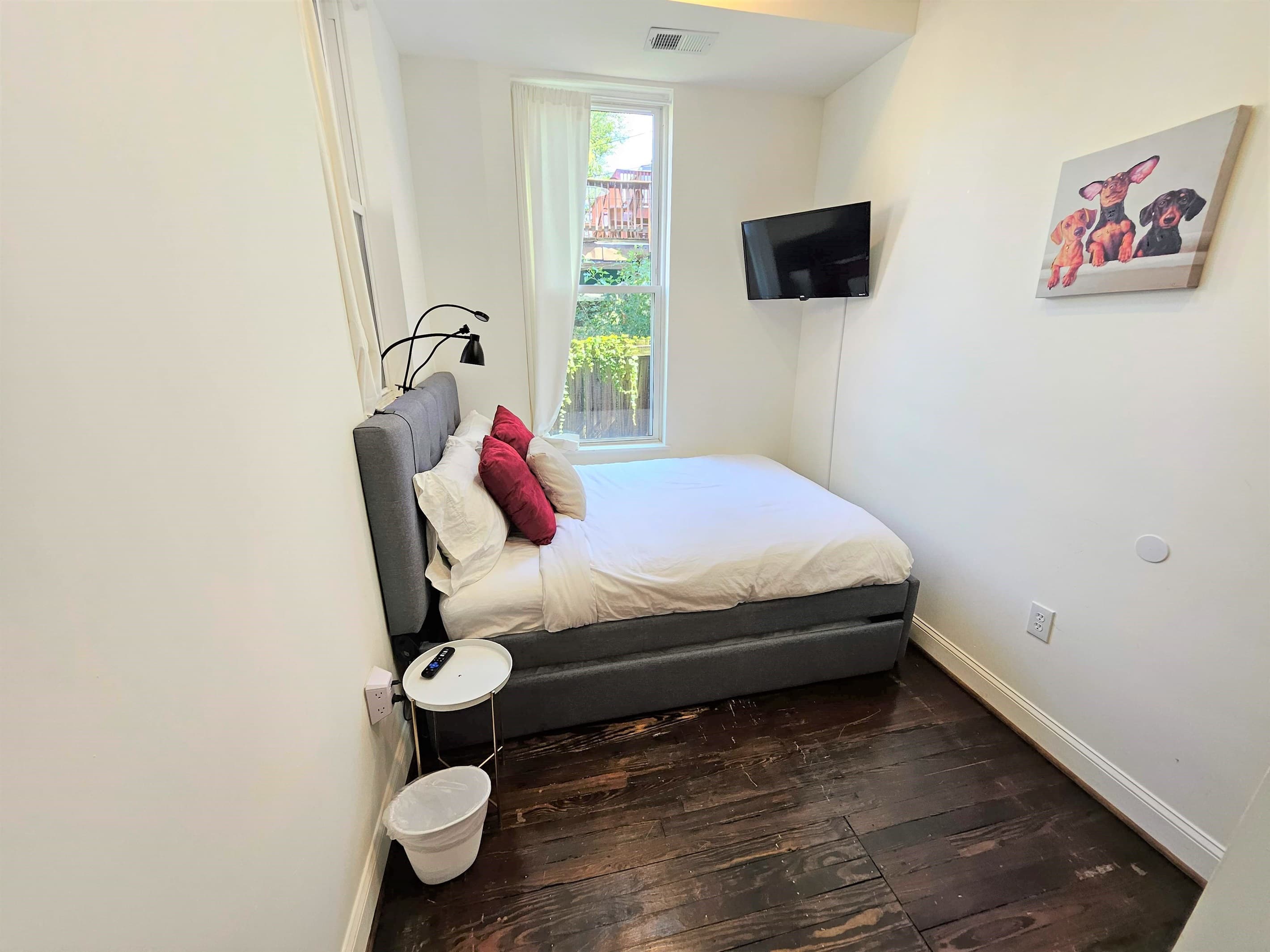 Bedroom #7 on the main level has a full bed with a twin trundle underneath