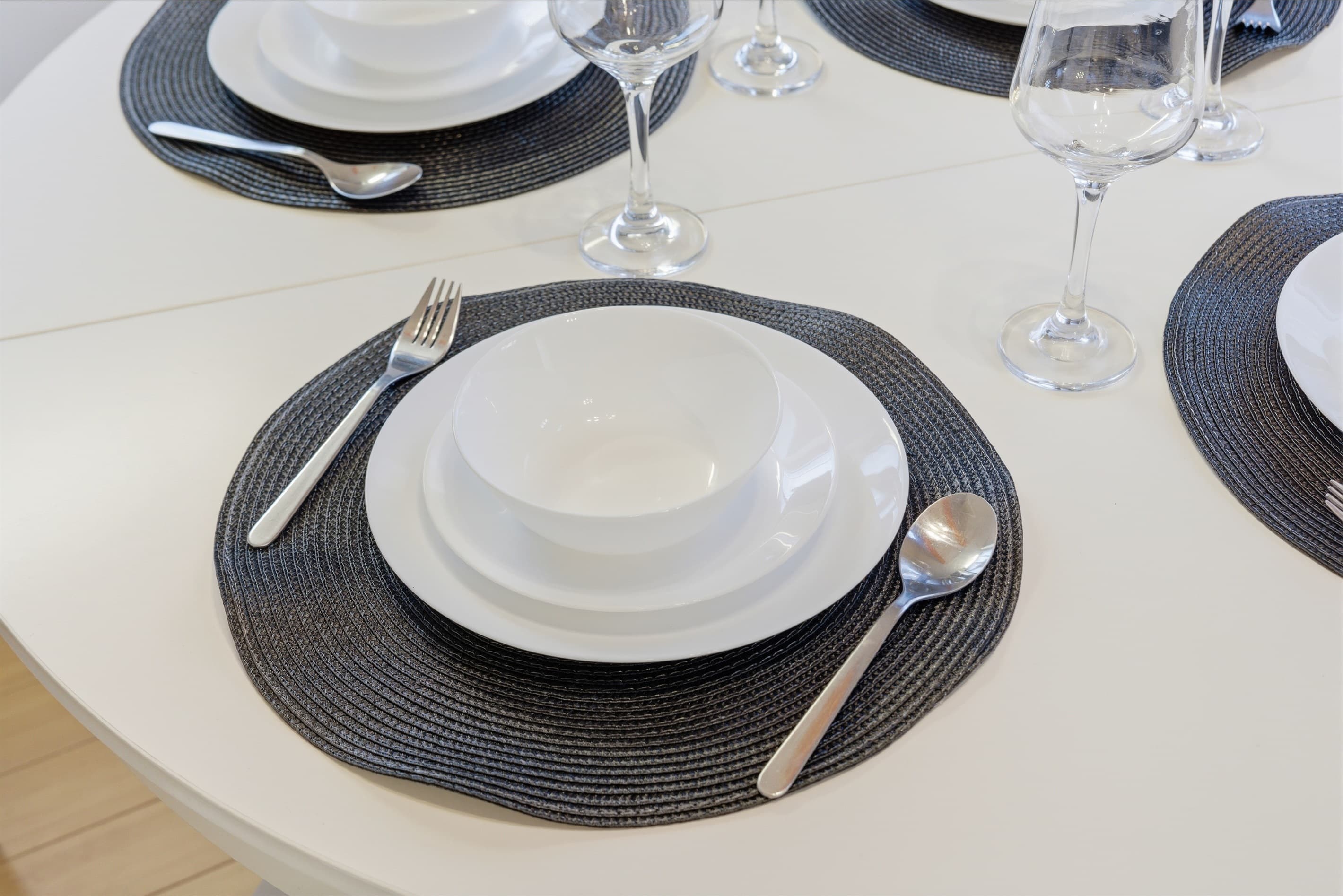 Dining area details - Serhii Chalet Pocono