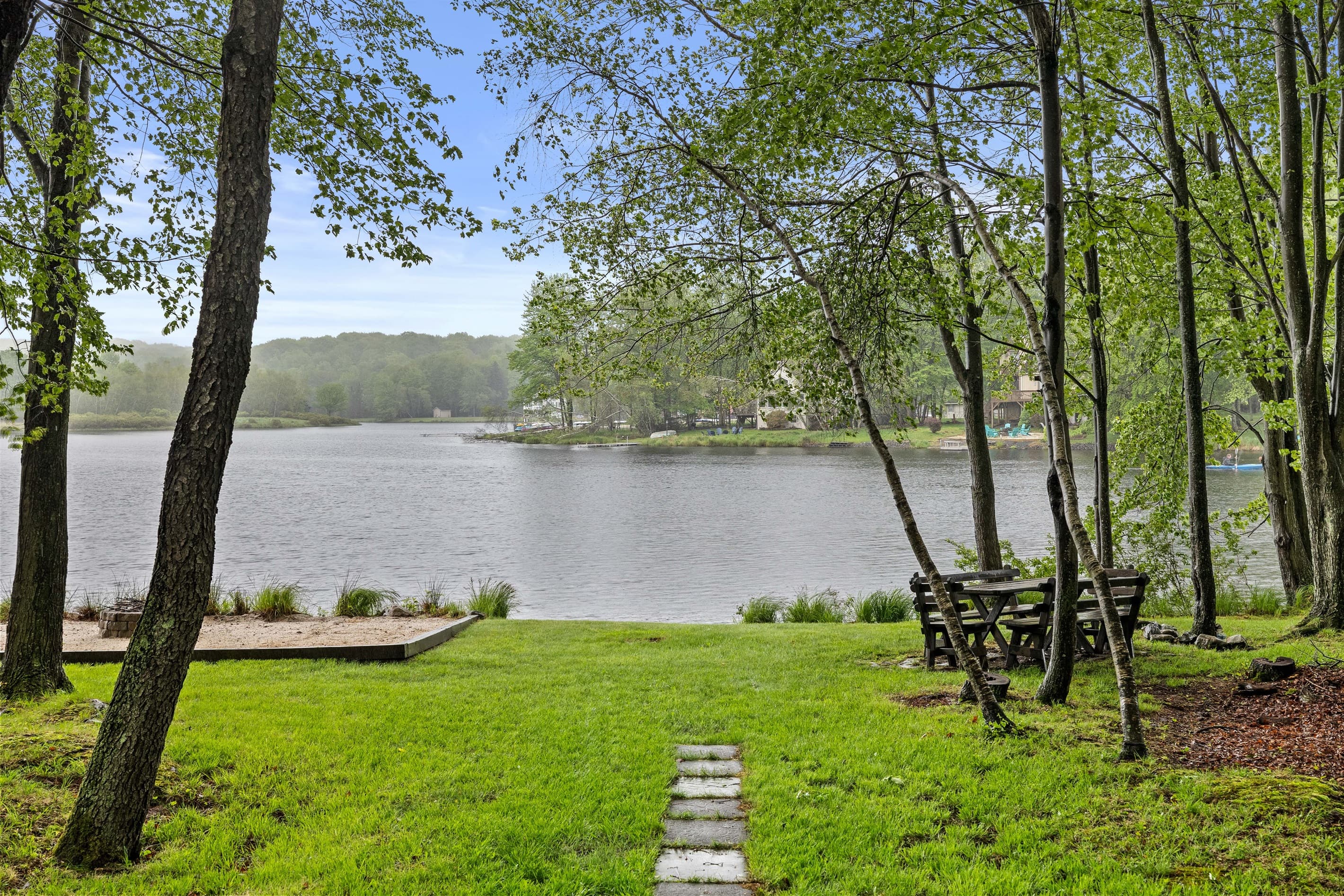 Lakefront Backyard