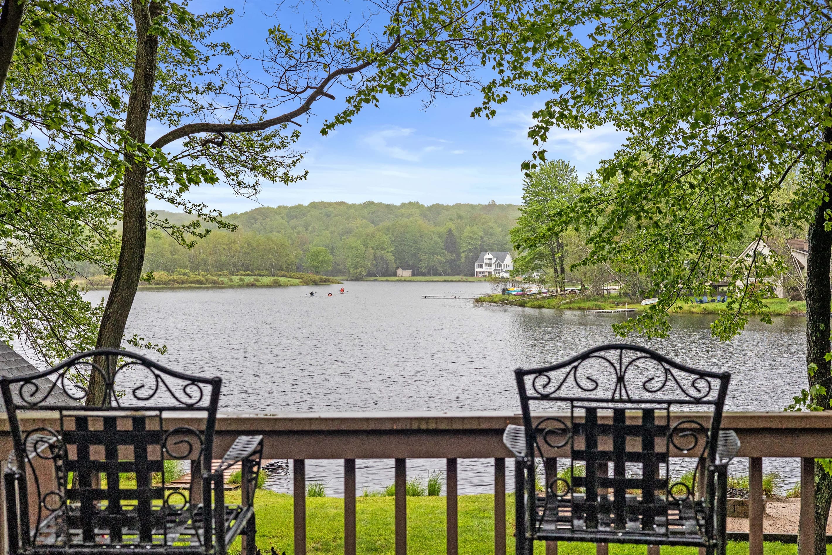 View from the deck