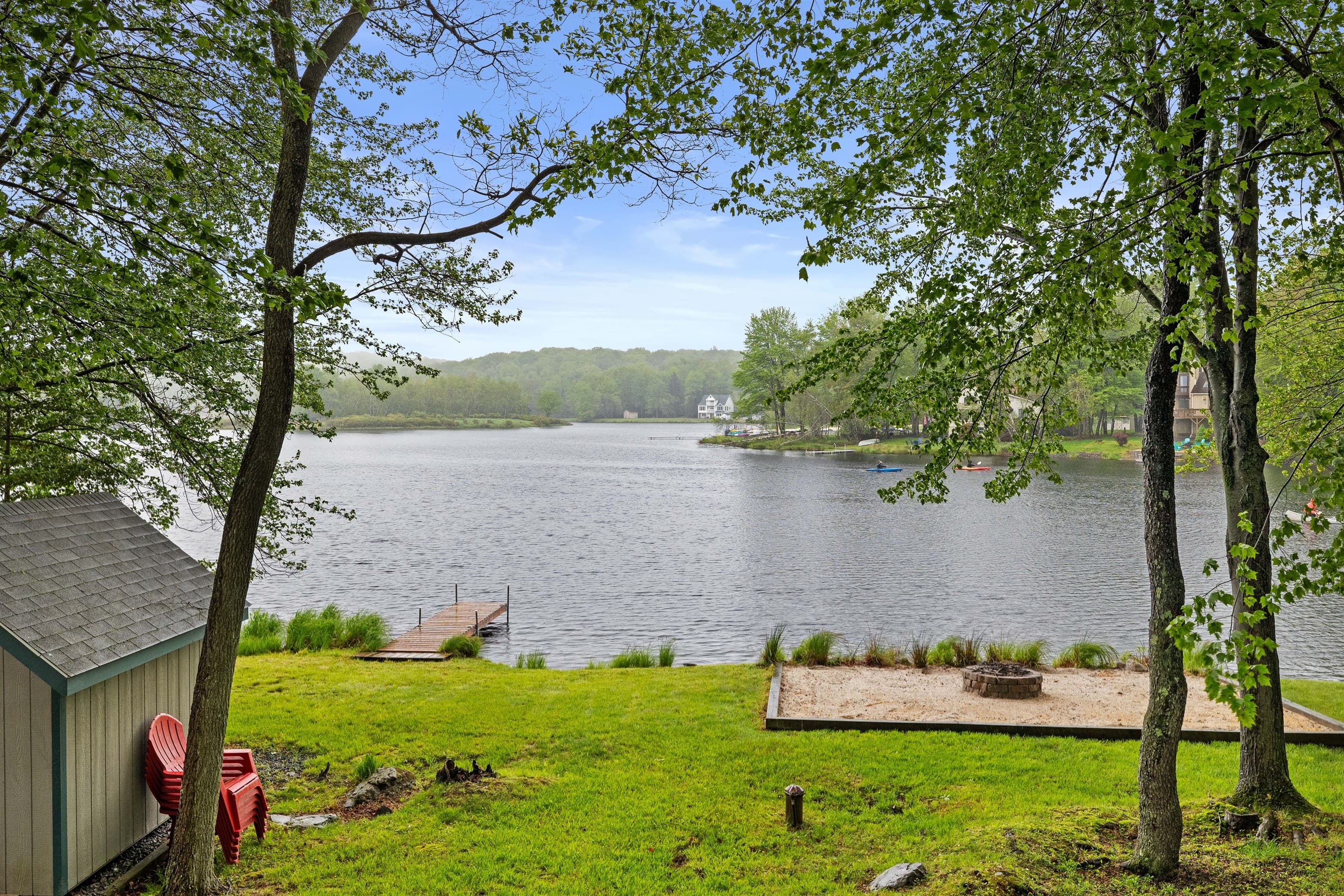 Lakefront Backyard
