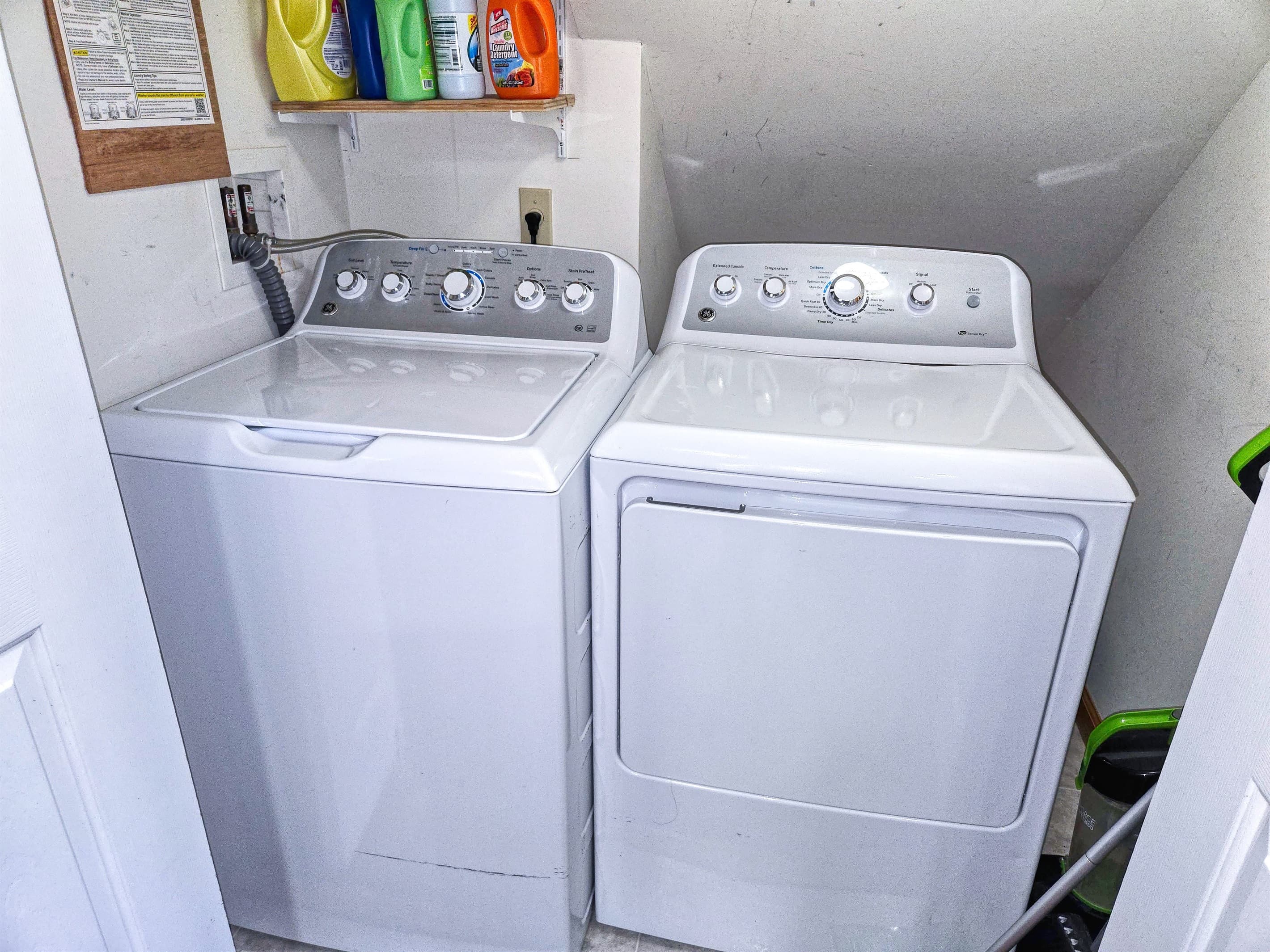 Laundry area