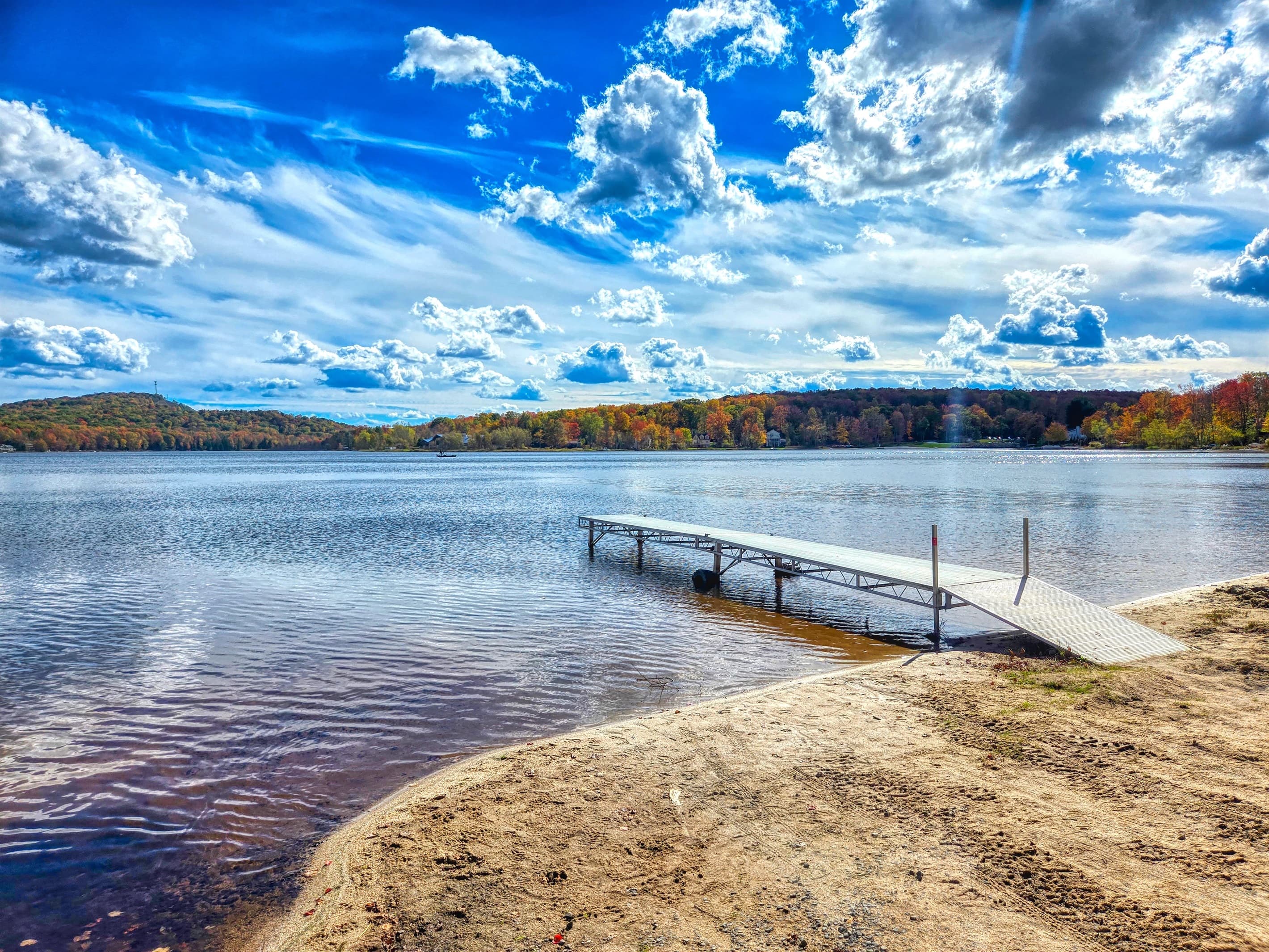 Boat Ramp on the lake - Community Amenity - Arrowhead Lake - Serhii Vacation Rentals | VR Pocono