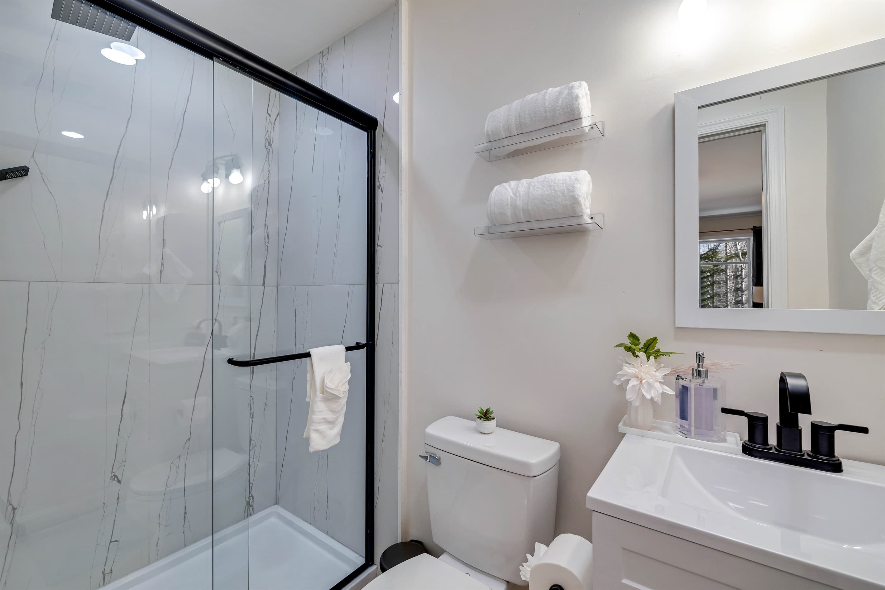 Bathroom with shower