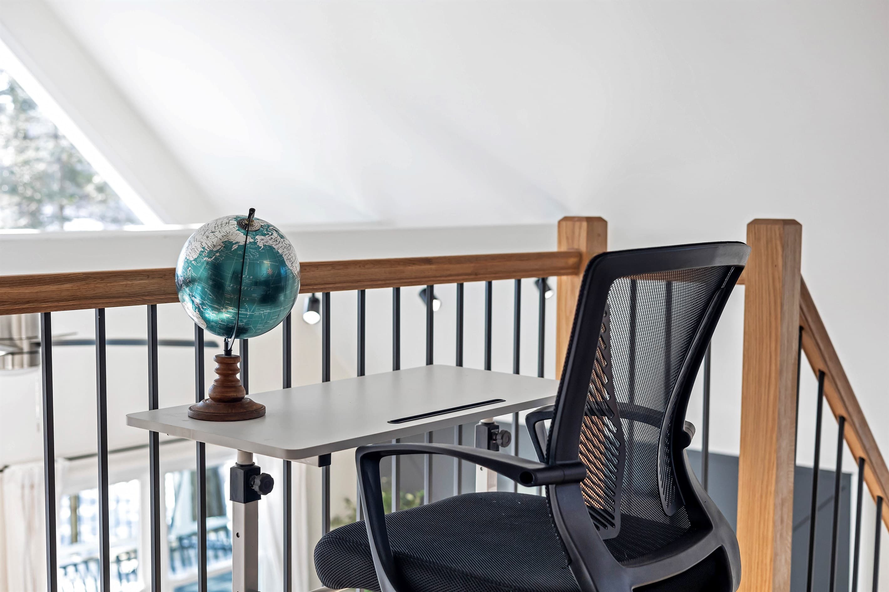 Workspace in the loft