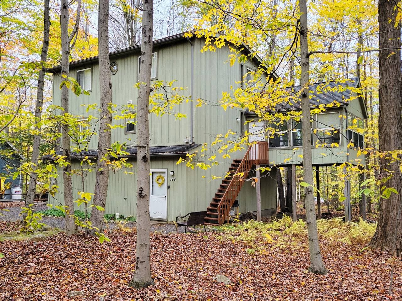 Exterior of the house