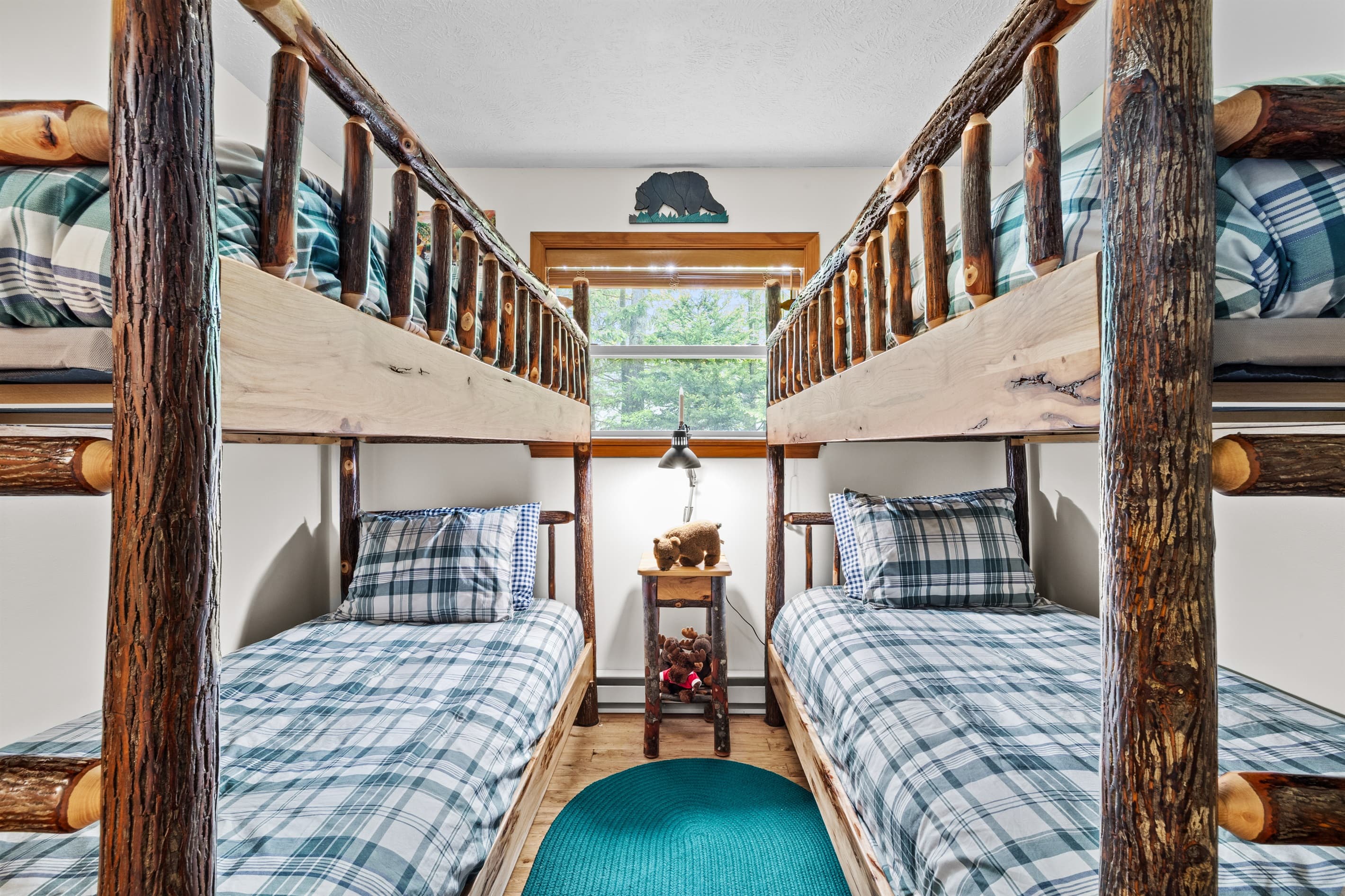 Bedroom 3 with 2 bunk beds (twin)