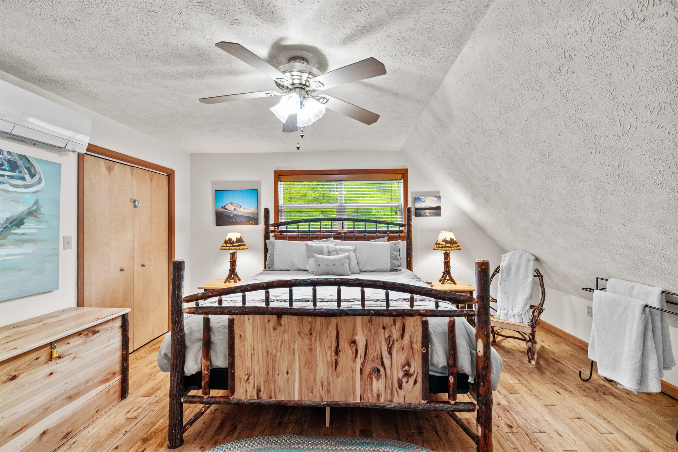 Bedroom 1 with King size bed