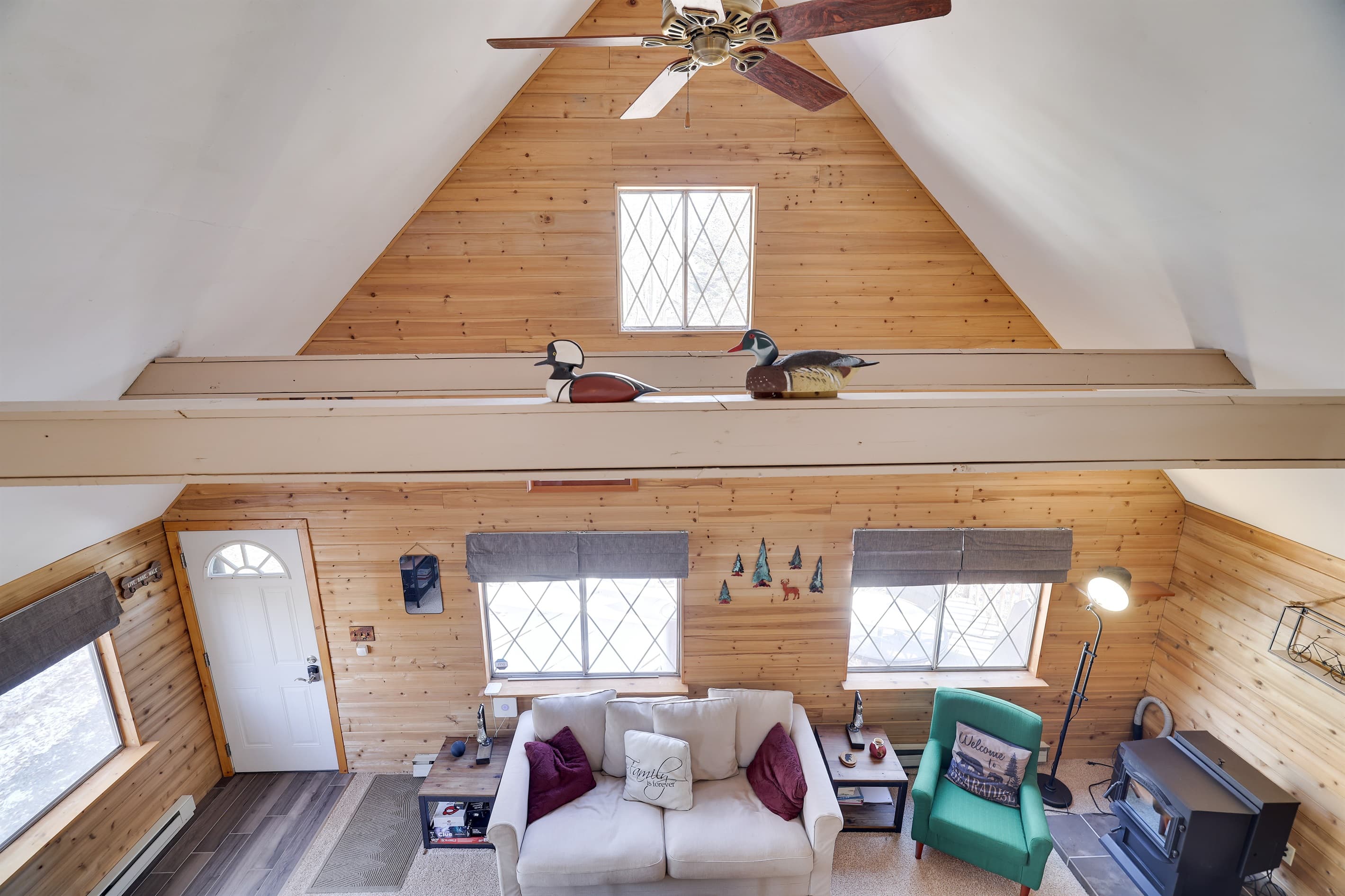 View from the loft