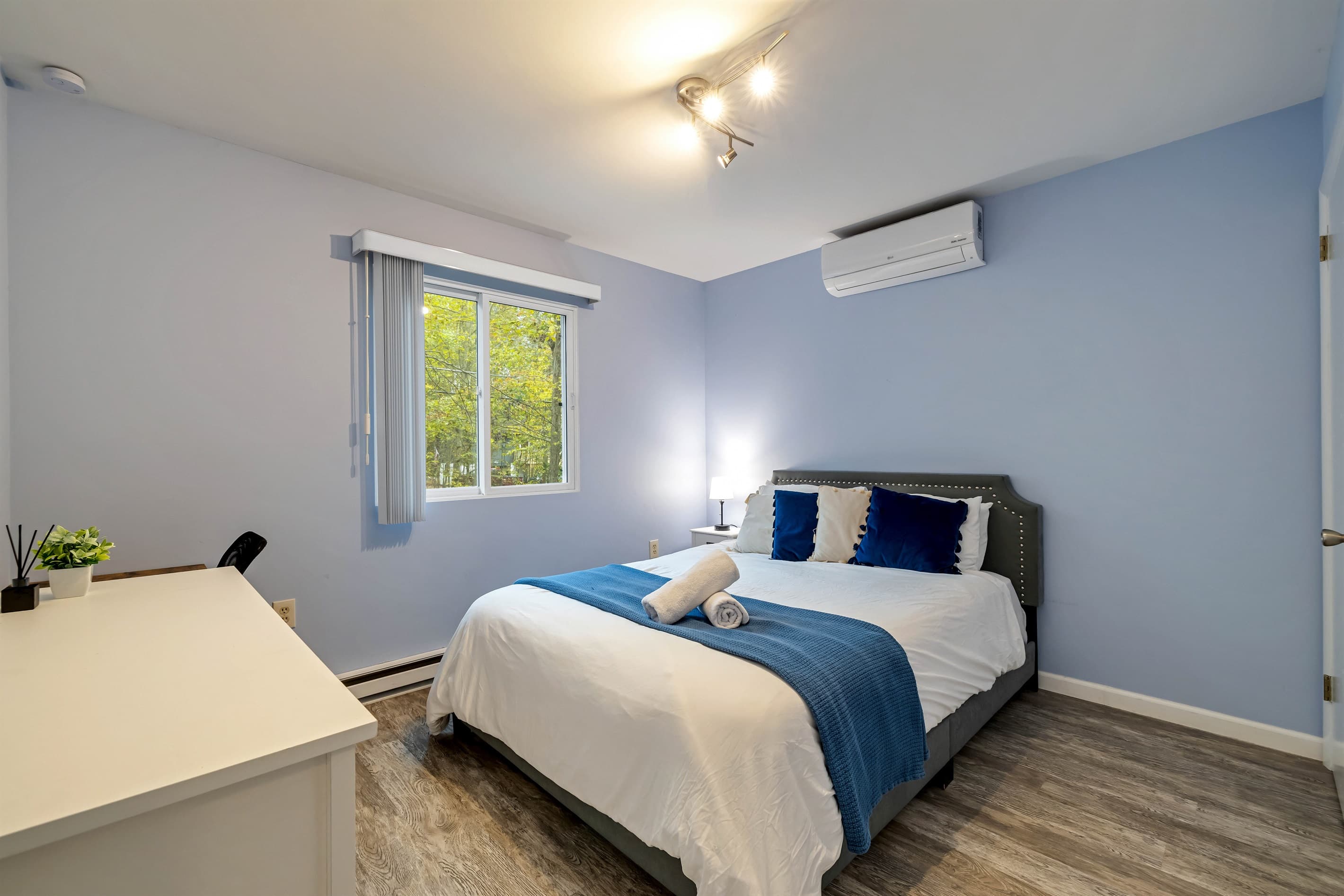 Each bedroom provides a cozy atmosphere with comfortable beds, ensuring a restful night's sleep