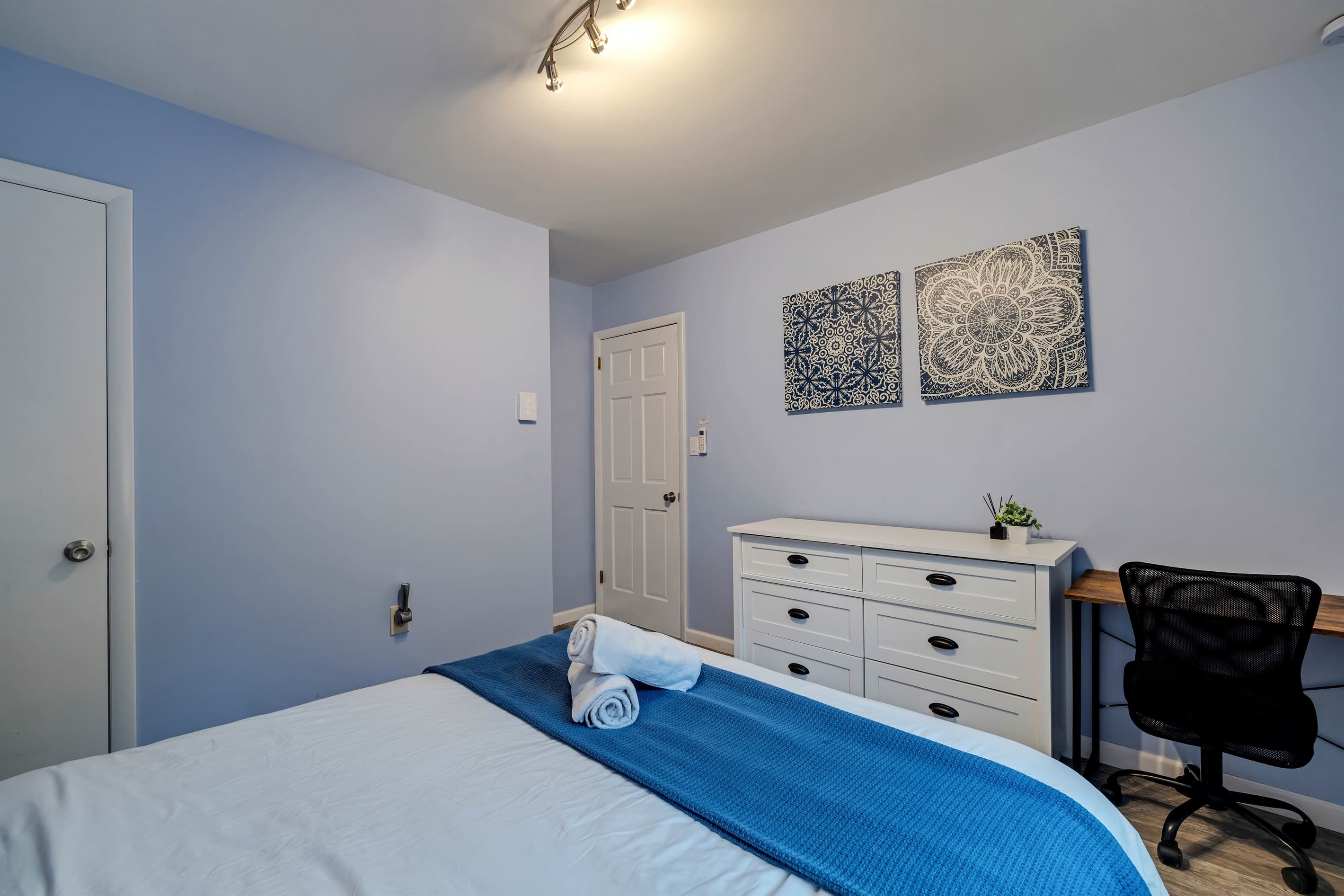 Each bedroom provides a cozy atmosphere with comfortable beds, ensuring a restful night's sleep