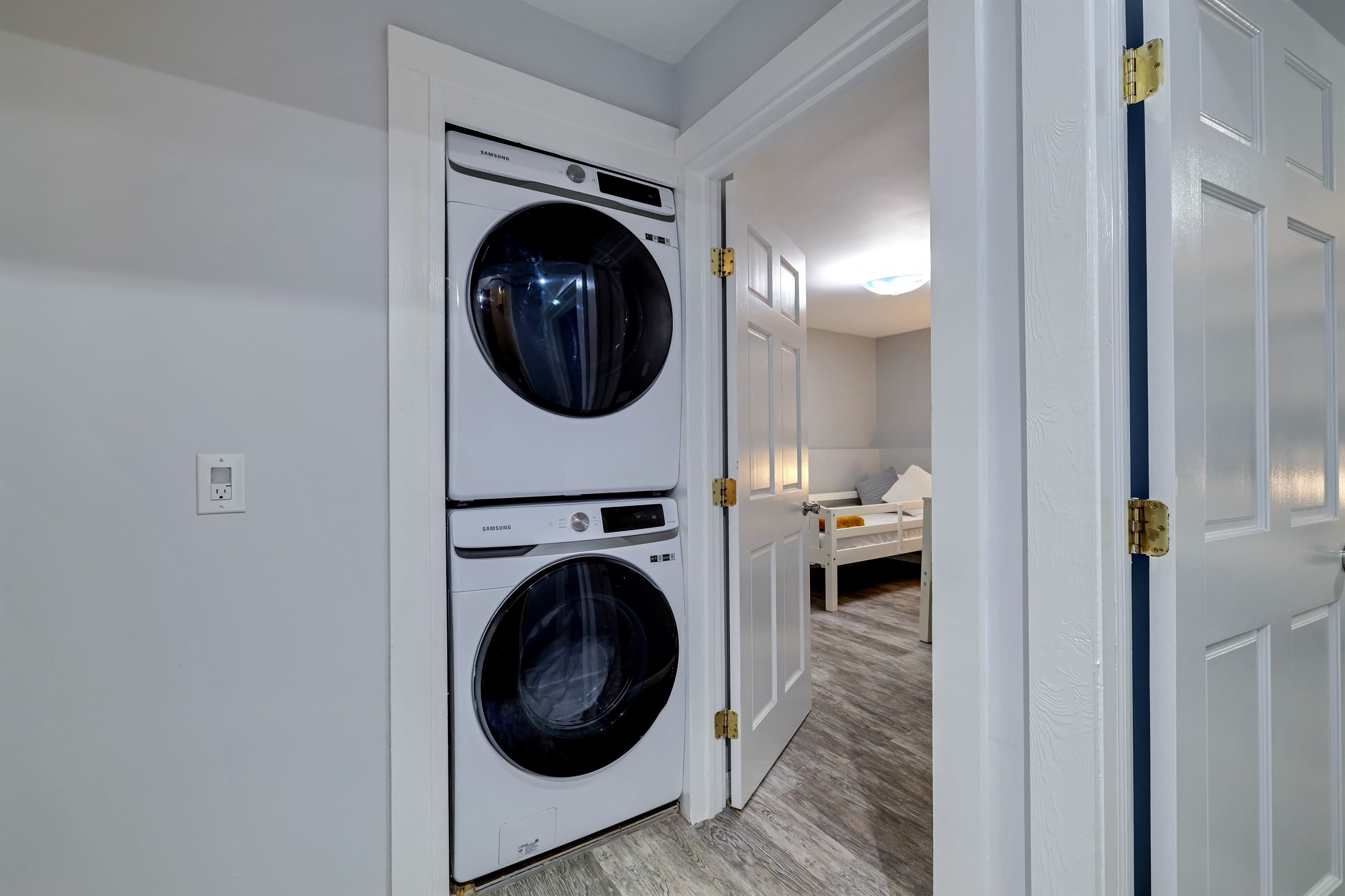 Take advantage of the convenient laundry area, perfect for handling all your washing needs during your stay