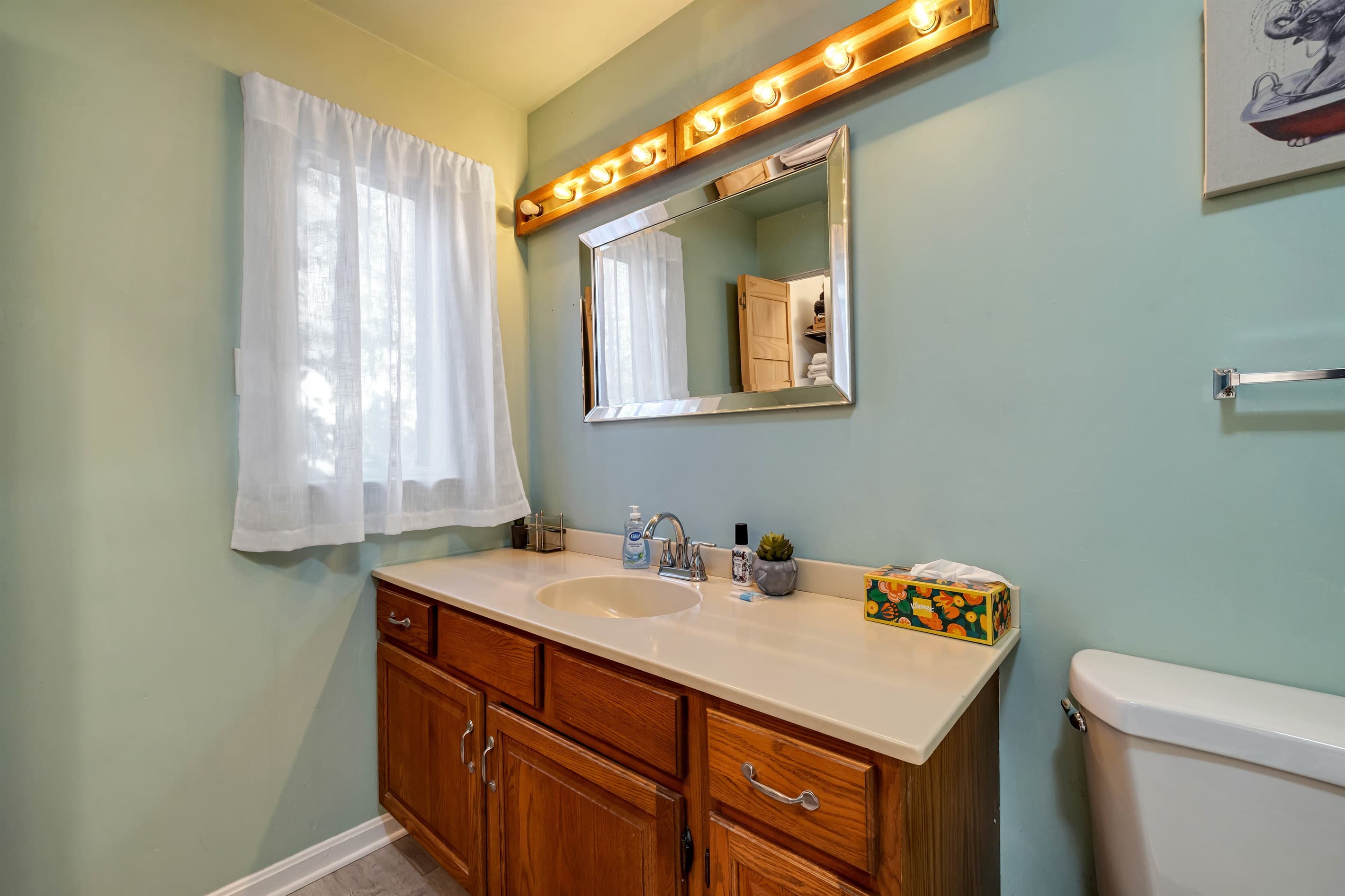 Full bathroom featuring a relaxing tub, perfect for unwinding after a long day. Enjoy a soothing soak in a serene and inviting space