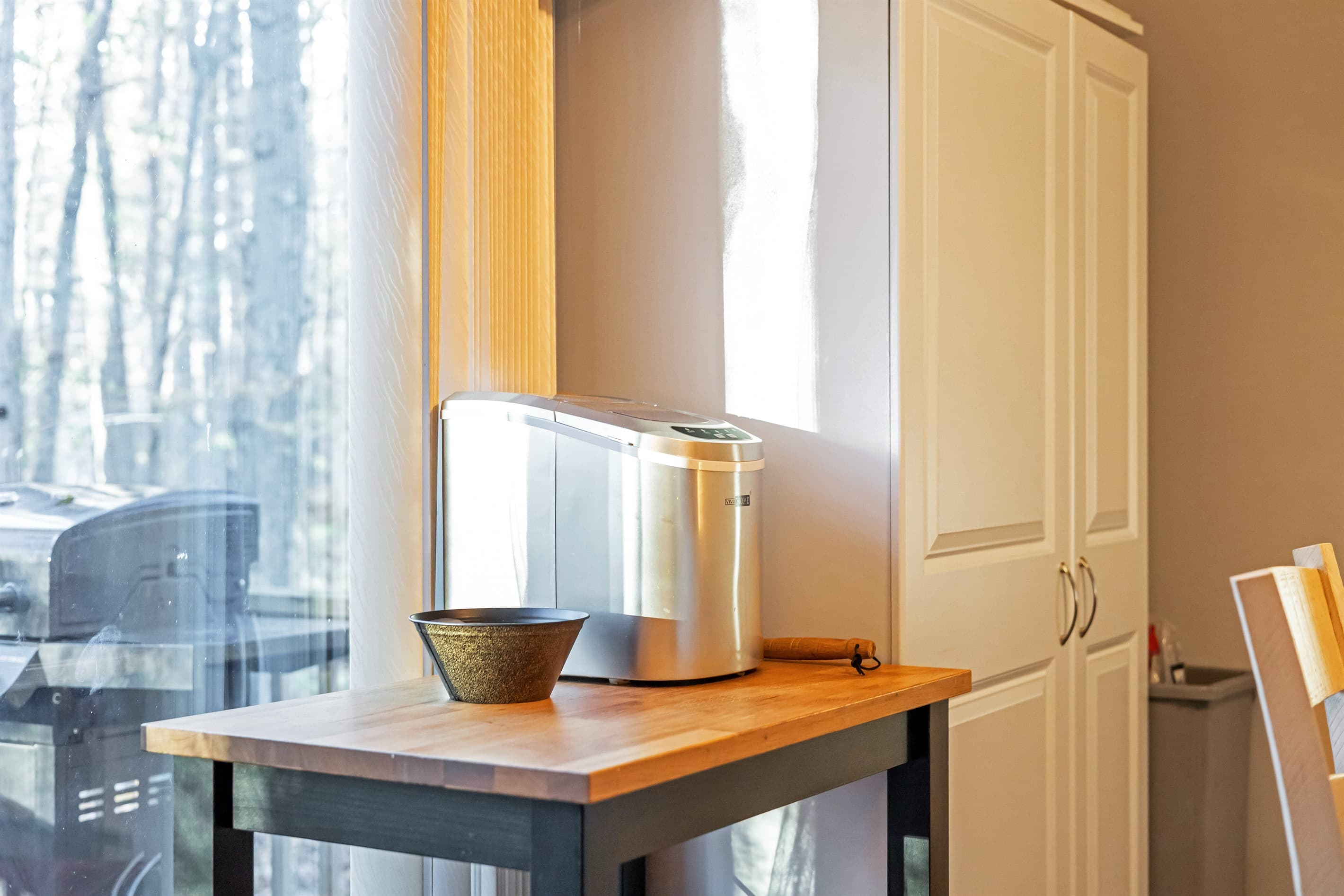 Elegant details of the kitchen