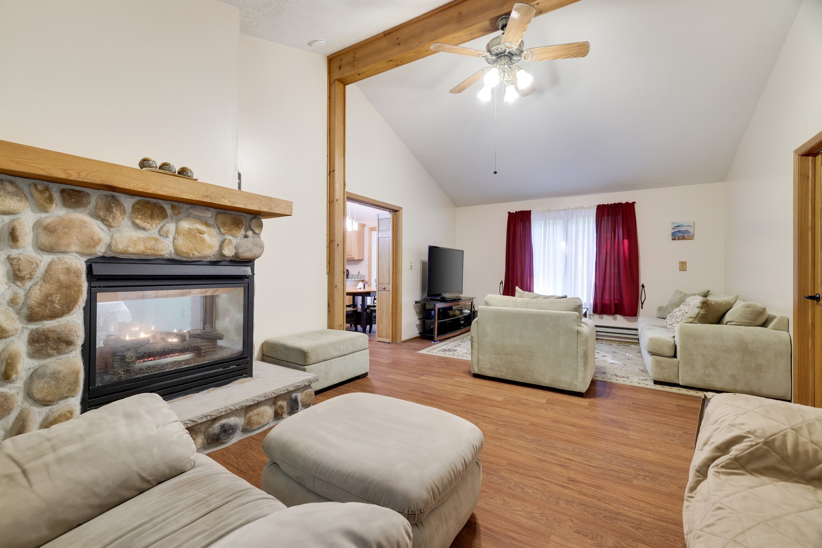 Living room on main level