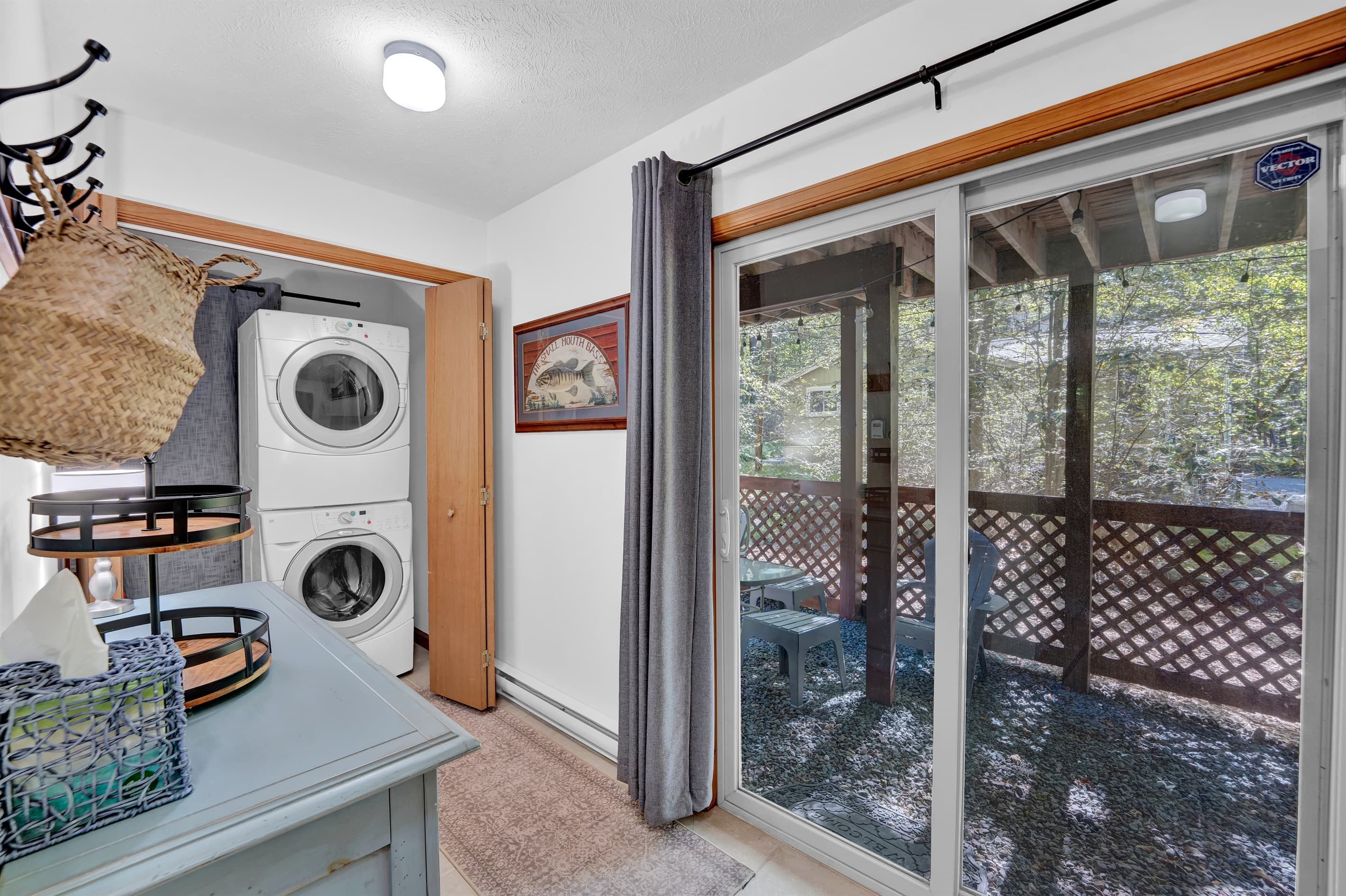 Laundry area
