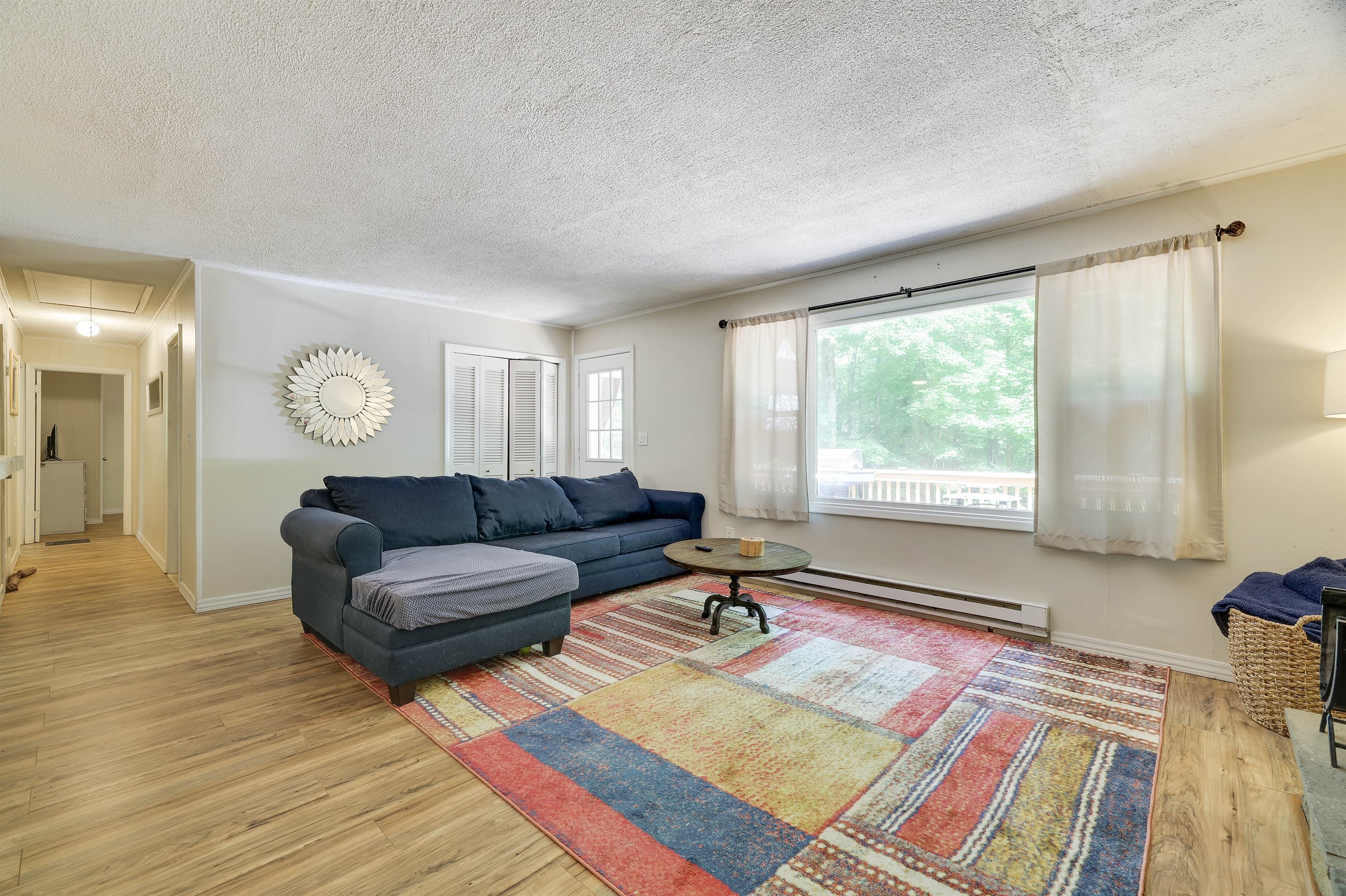 Upper level living room