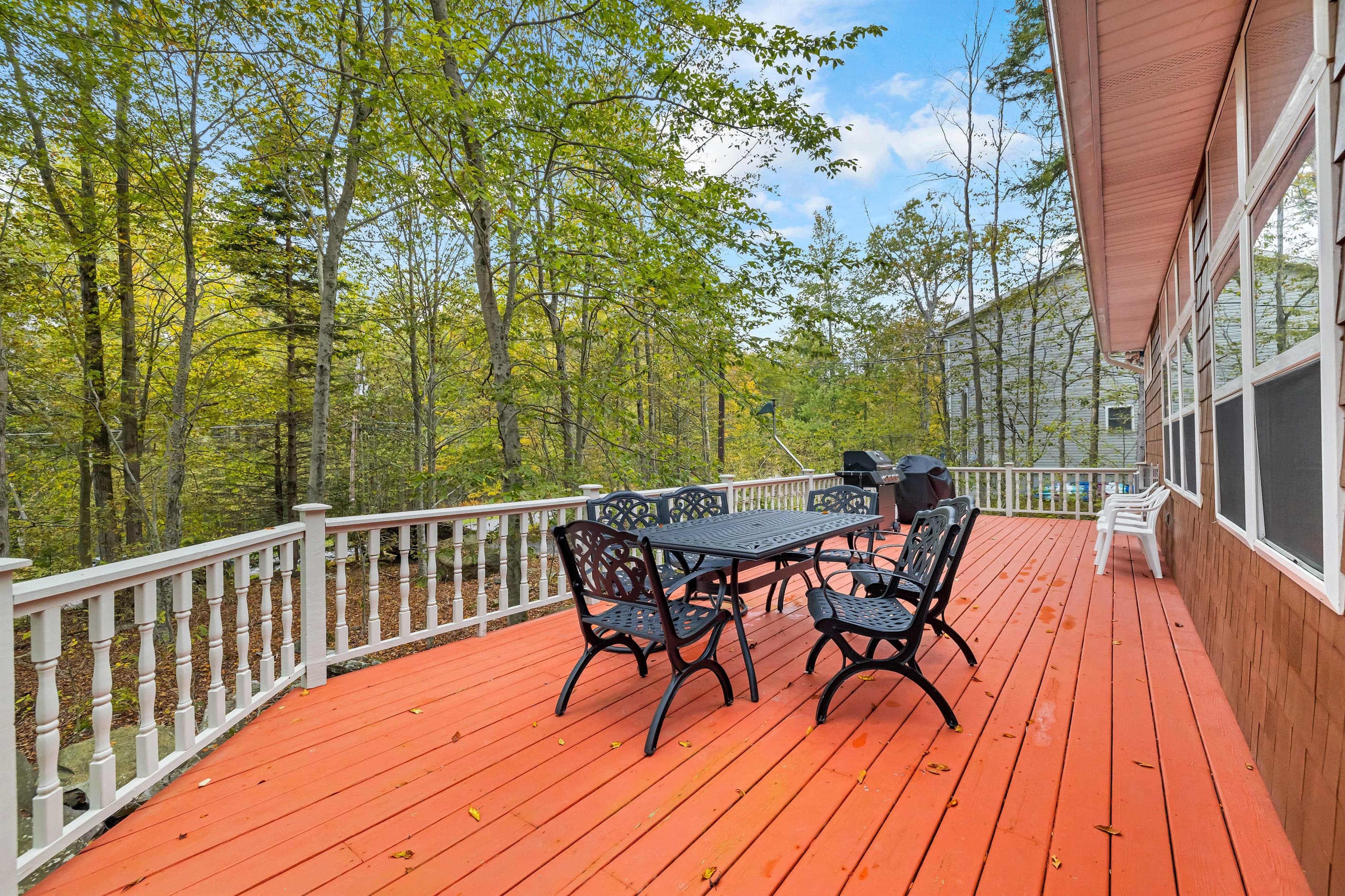 Exterior View, large deck