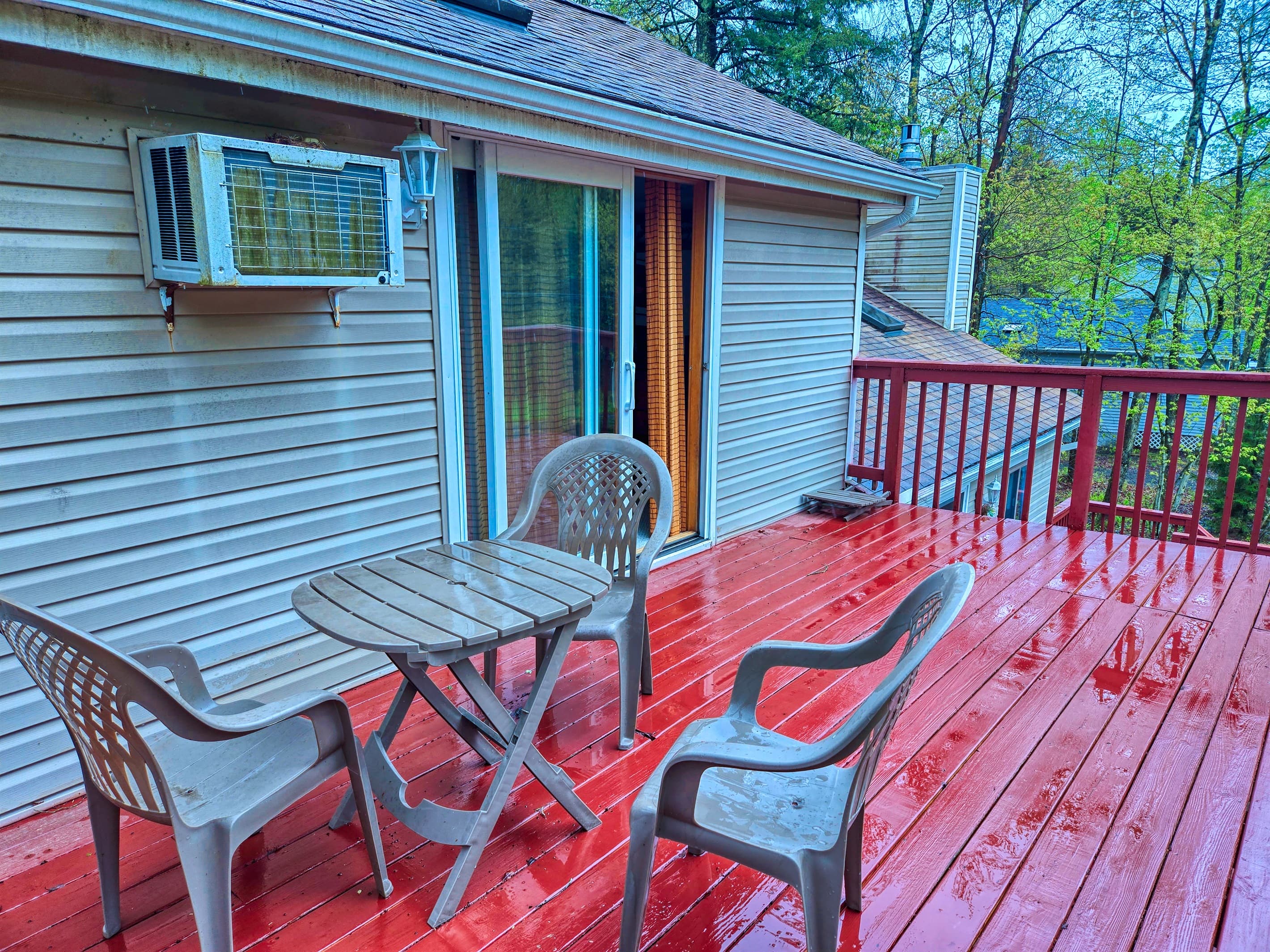 Balcony from master bedroom