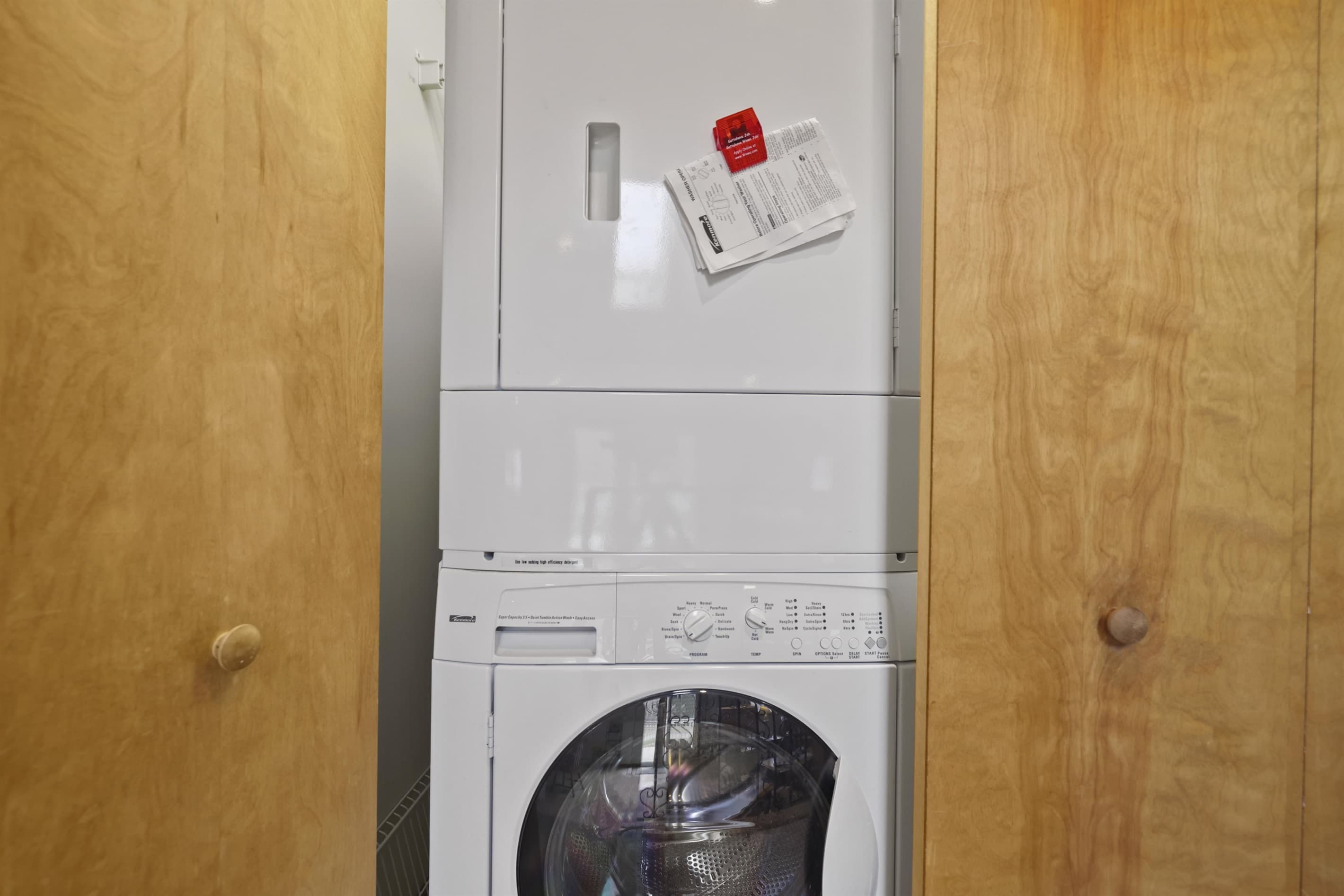 Laundry area