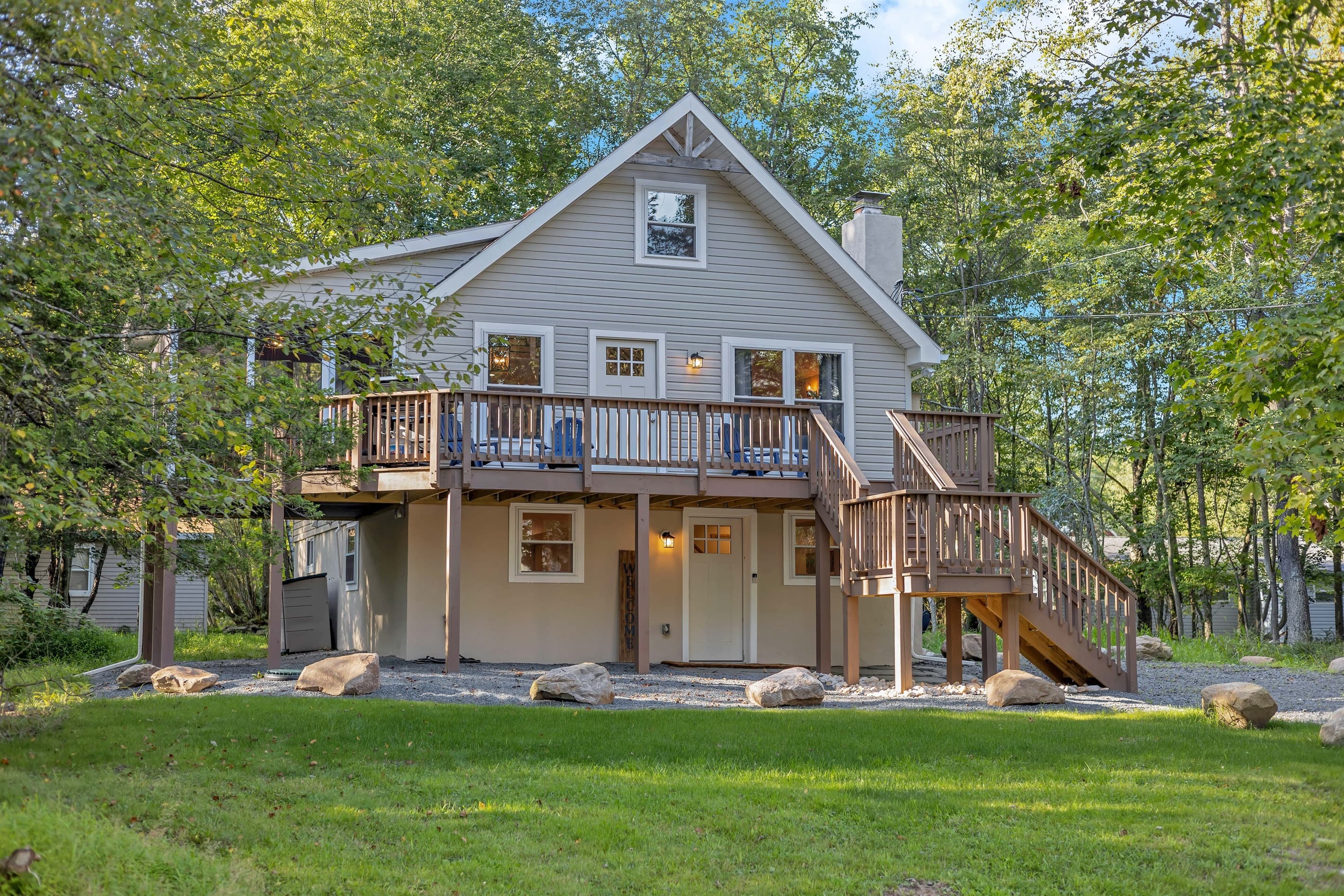 View of the home from road - Serhii Vacation Rentals
