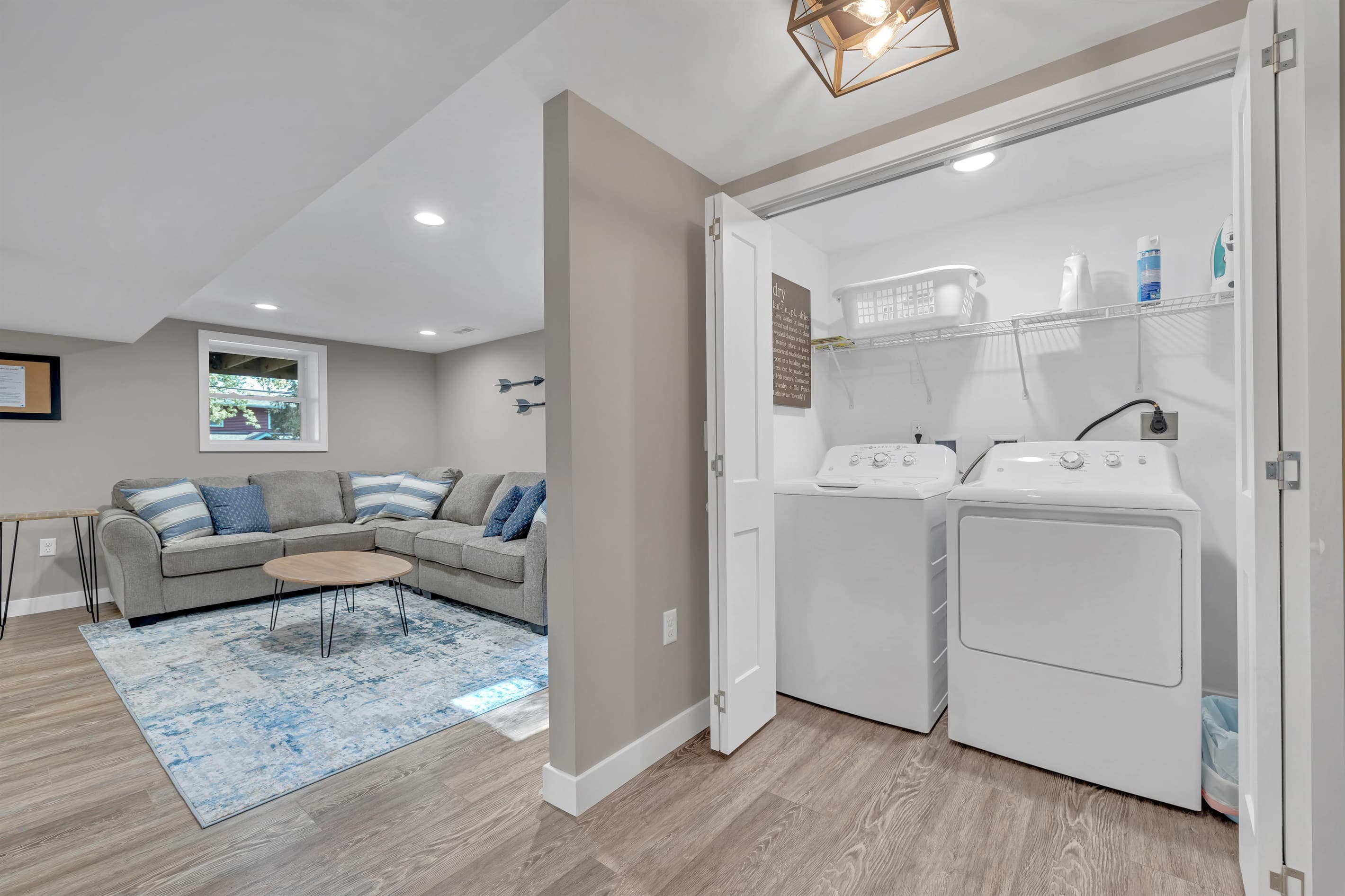 Laundry area