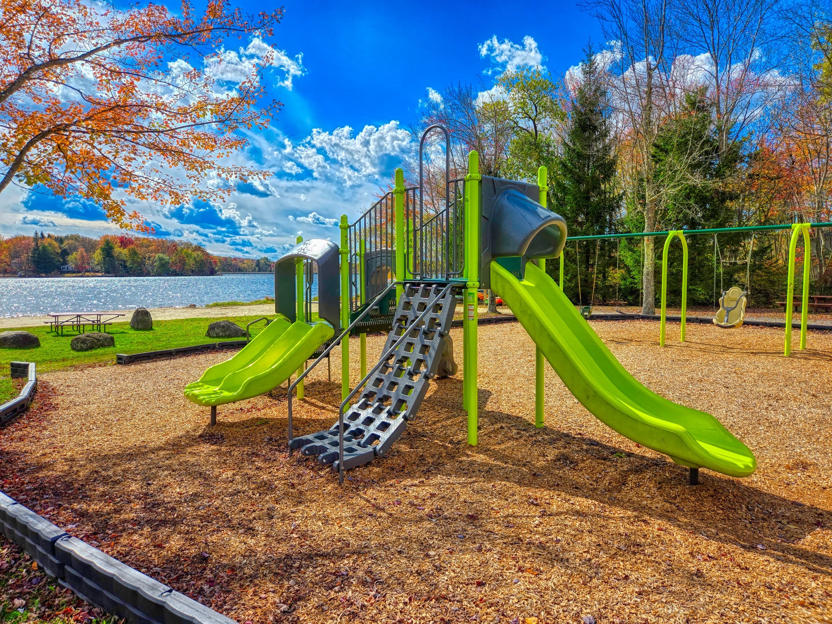 Playground at the lake- Community Amenity - Arrowhead Lake - Serhii Vacation Rentals