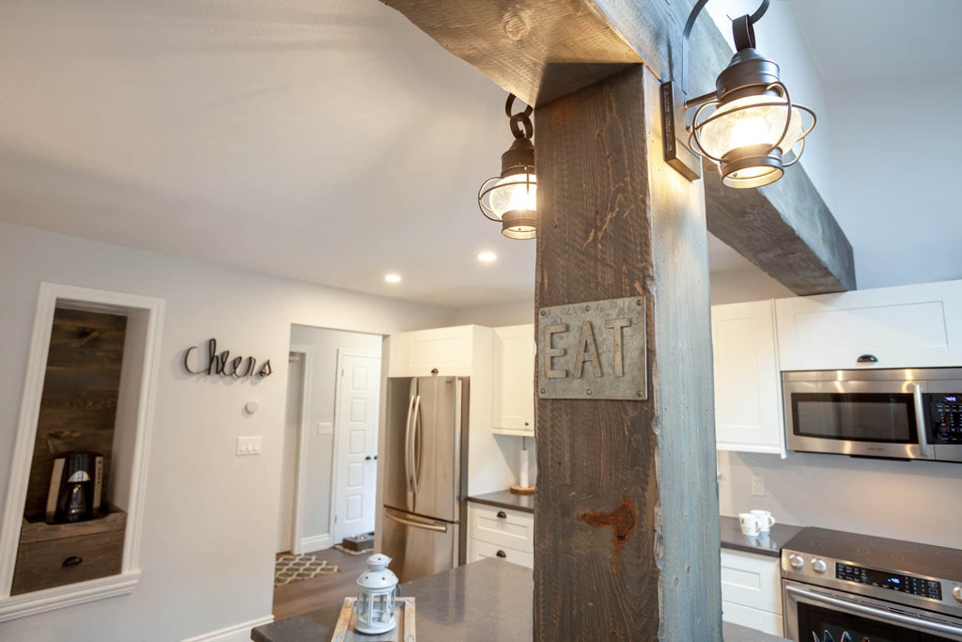 Prepare your favorite dishes in this fully equipped kitchen.