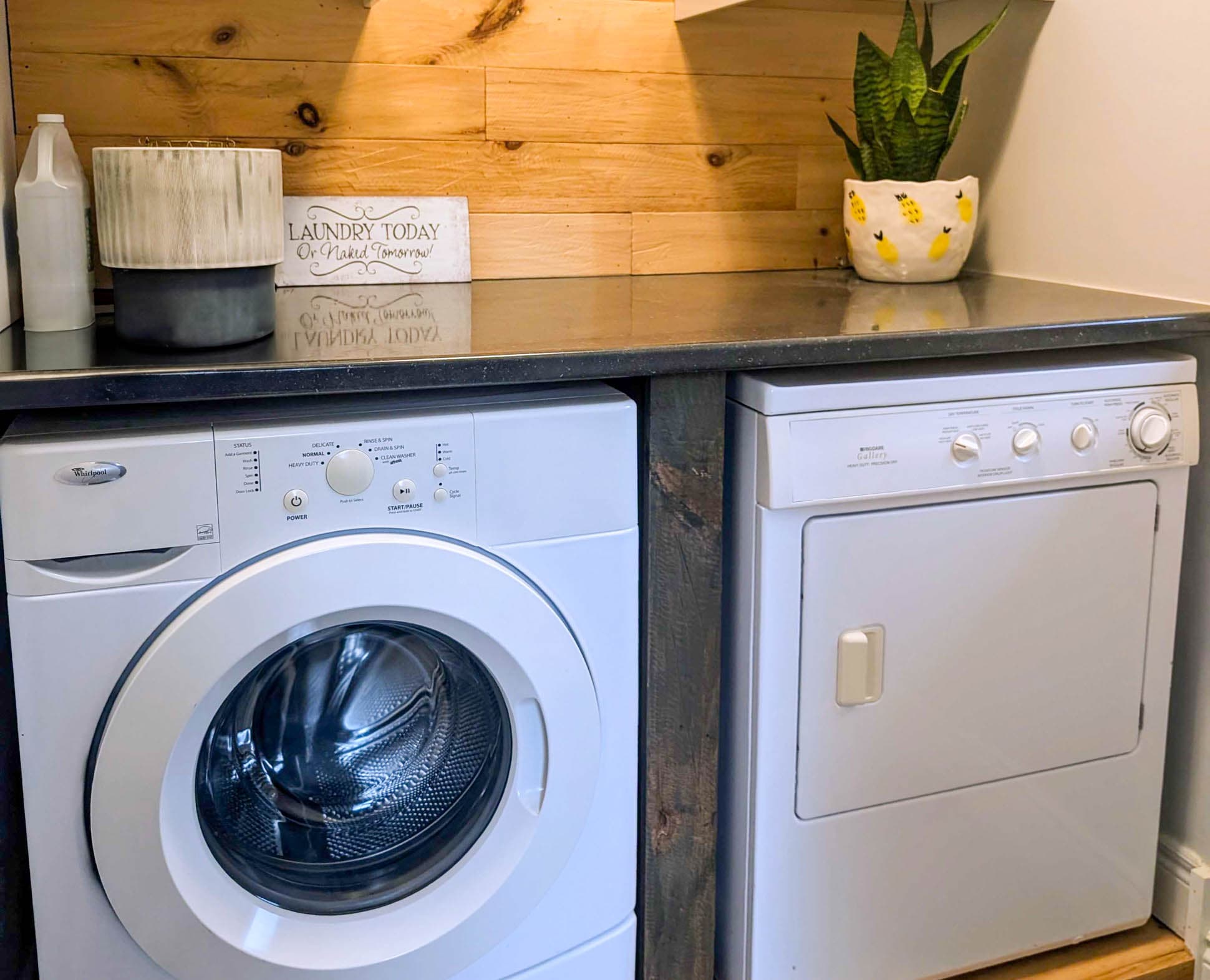 If you need to do some laundry