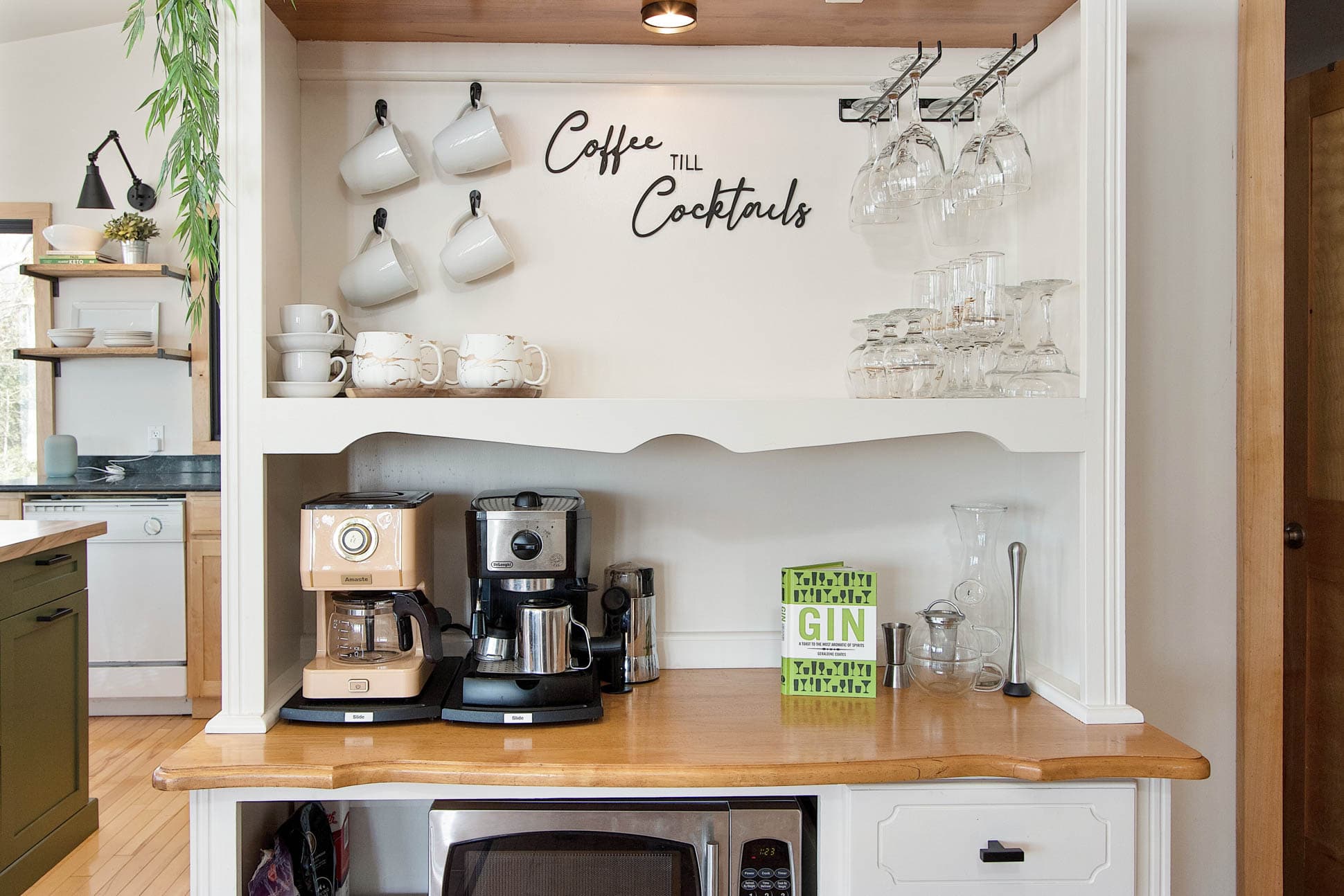 Drink Station with espresso machine