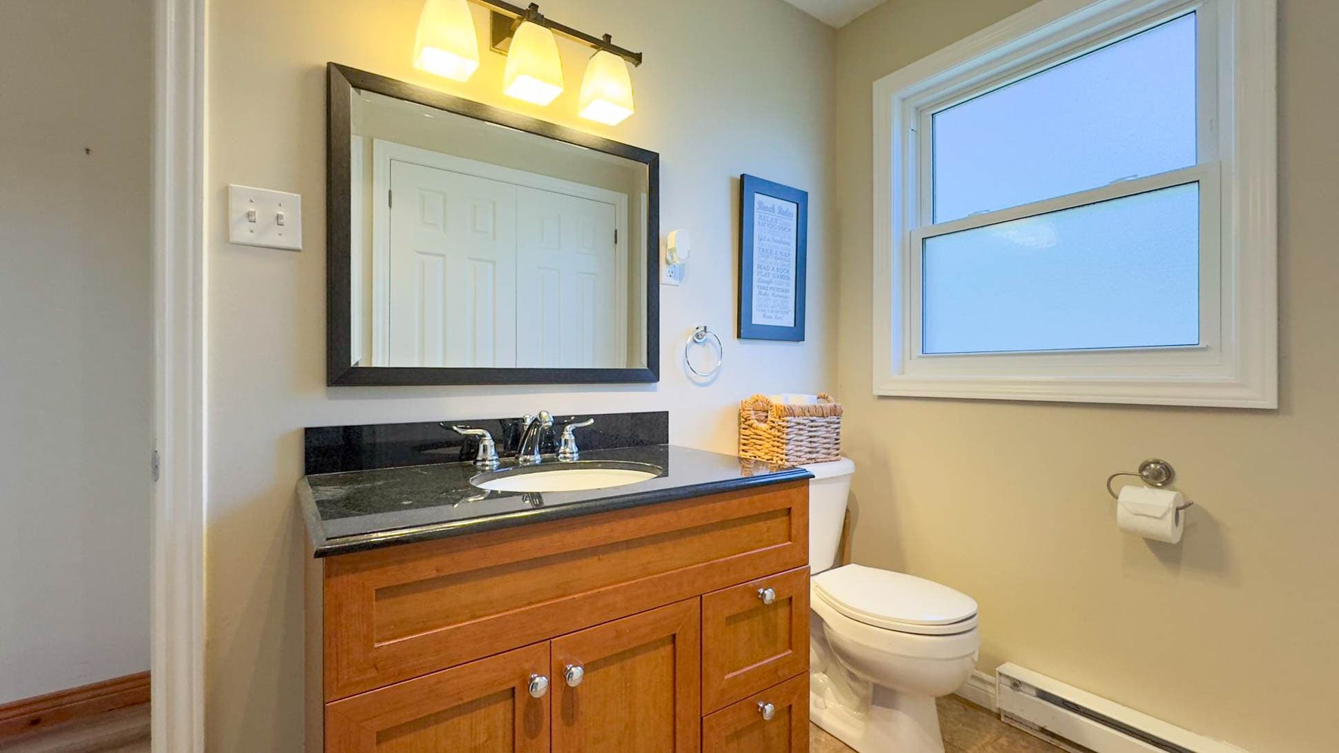 3 Piece Bathroom on the Main Floor