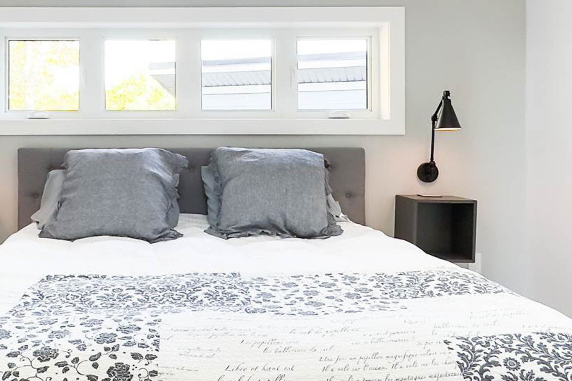 Crawl into the enveloping bed!