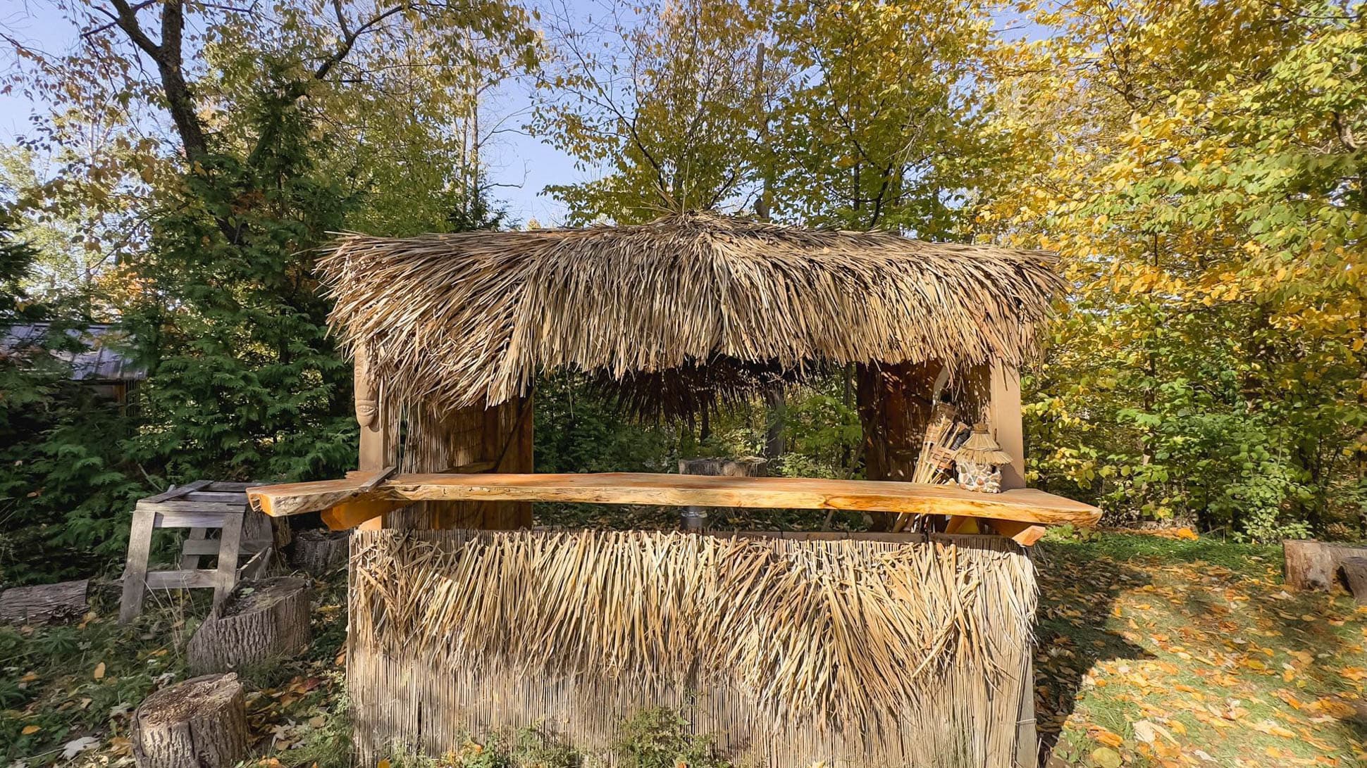 Drinks at the Tiki Bar!