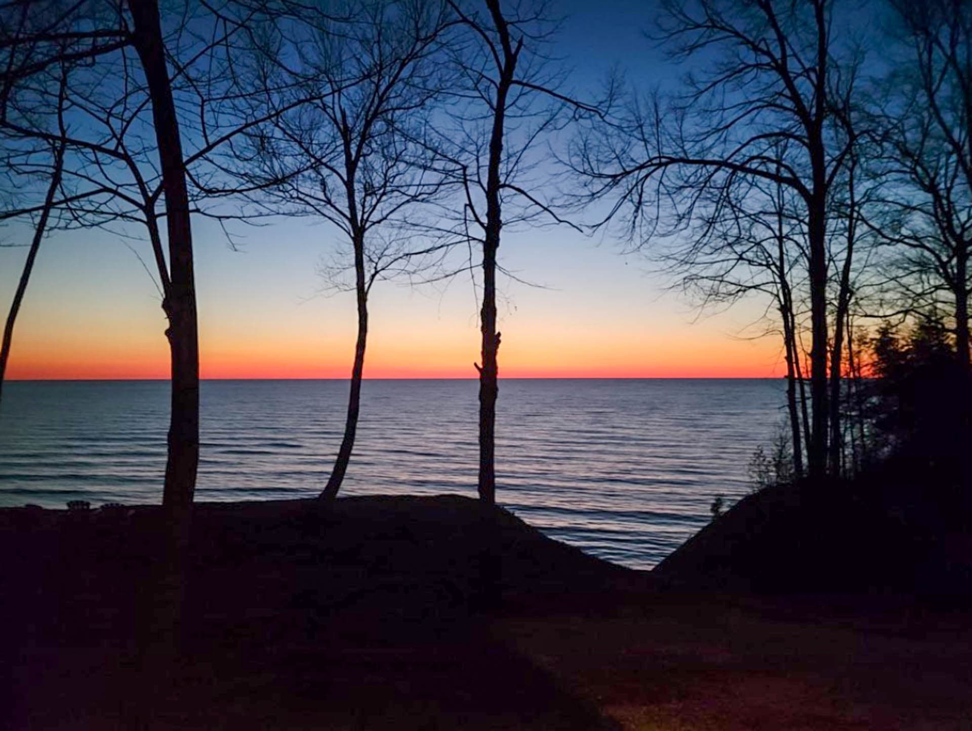 Can't get any better than a Lake Huron sunset