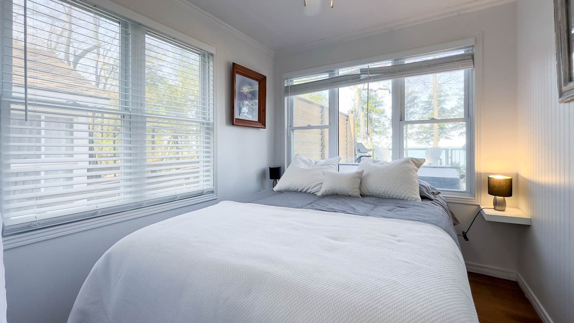 Bedroom #1 with Queen sized bed