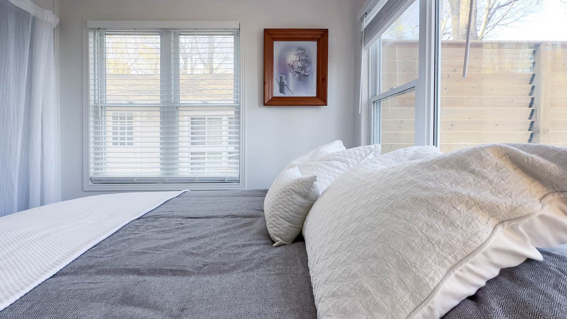 Bedroom #1 with Queen sized bed