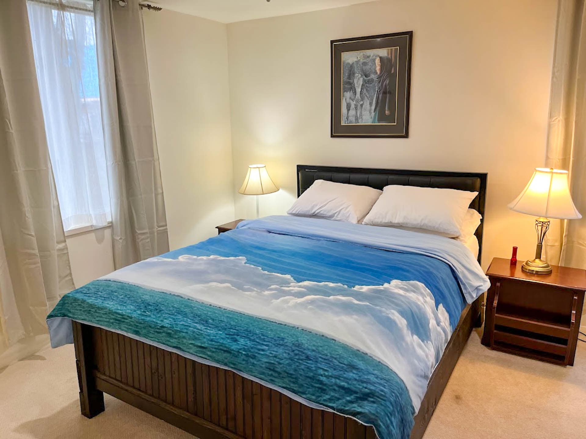 Premier with queen bed and private bathroom