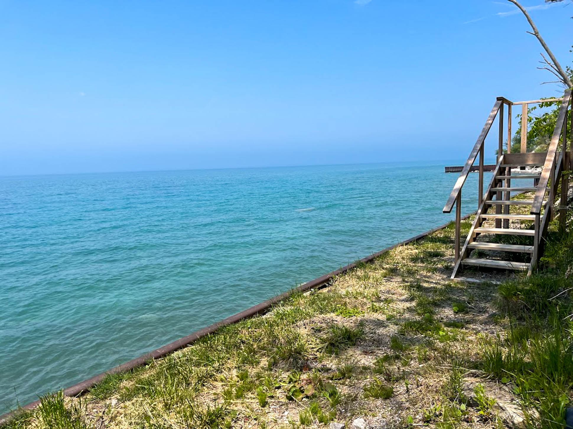 NOTE: NO BEACH ACCESS AS WATER LEVEL IS VERY HIGH