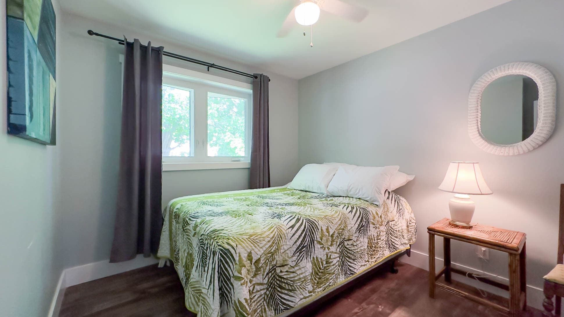 Bedroom #2 with Queen sized bed