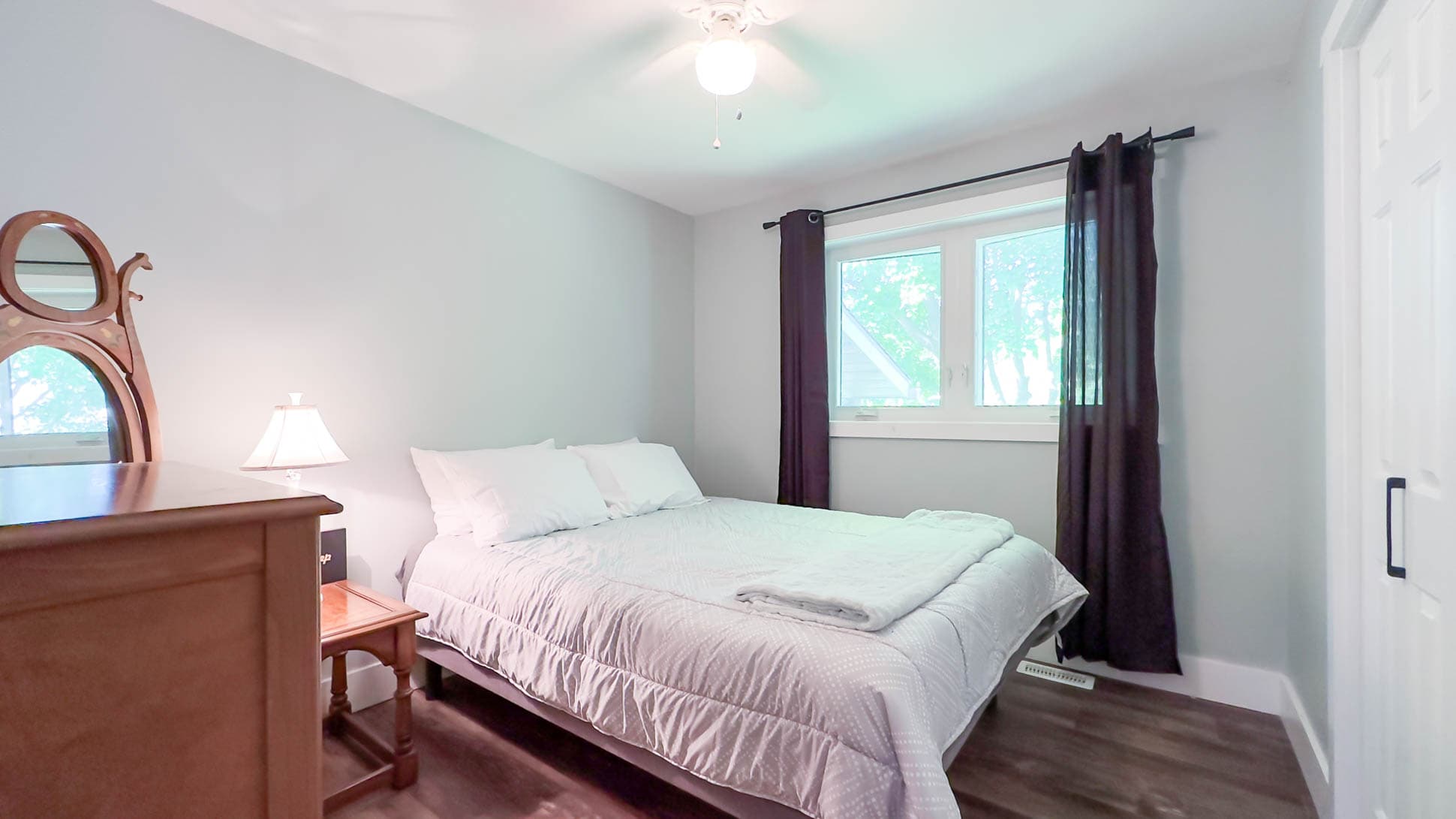 Bedroom #3 with Queen sized bed