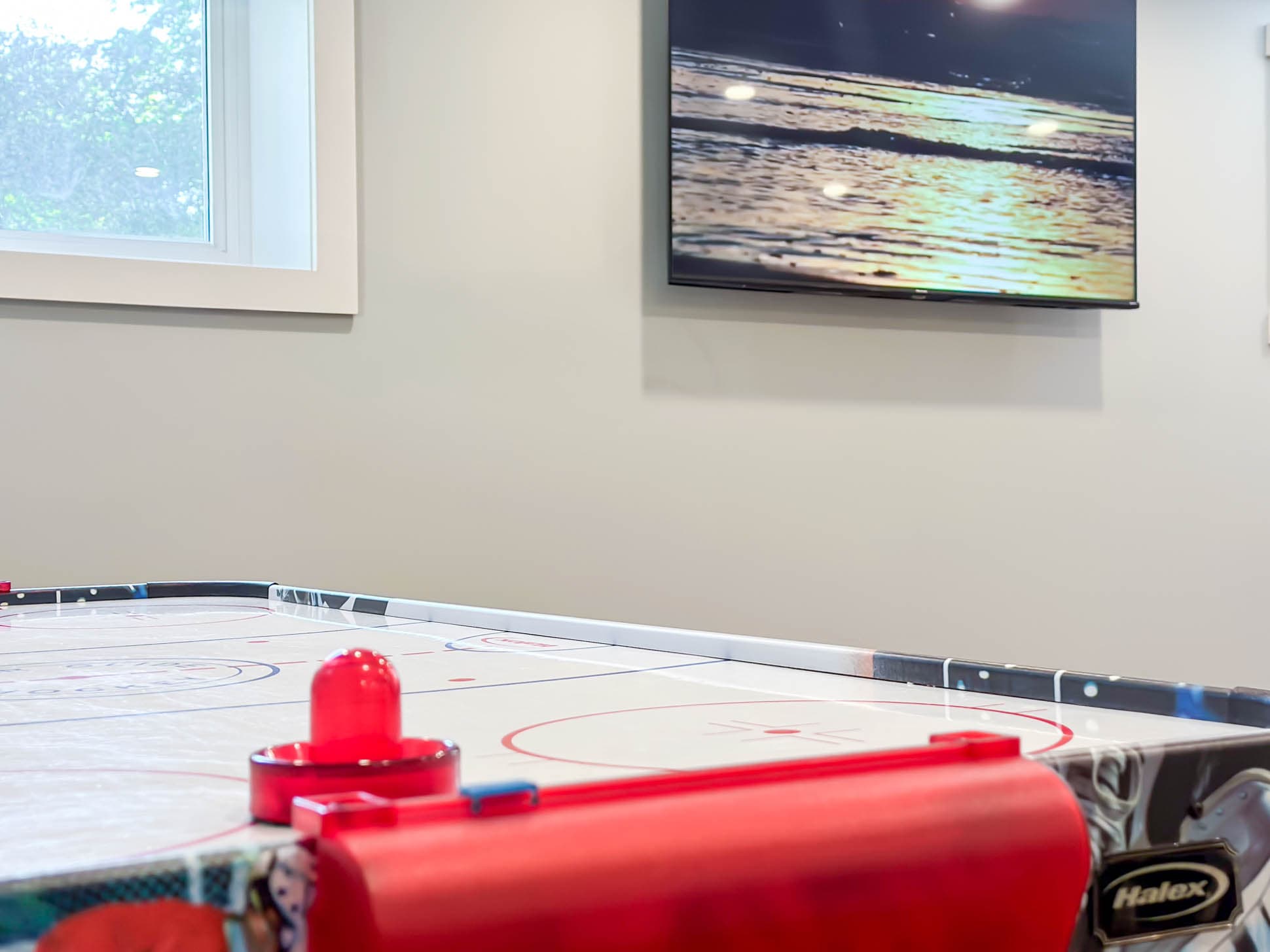 Battle it Out in Fast-Paced Fun on the Air Hockey Table