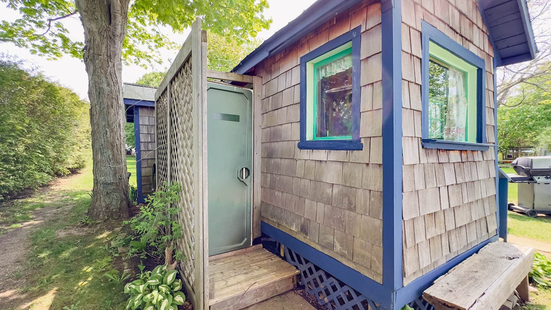 Your outdoor shower